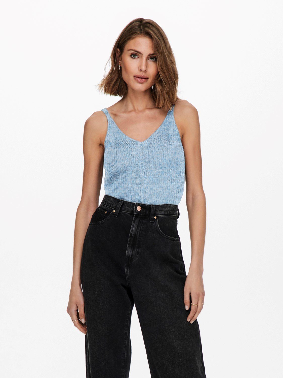 ONLY Shirttop (1-tlg) ONLLINA S/L TOP günstig online kaufen