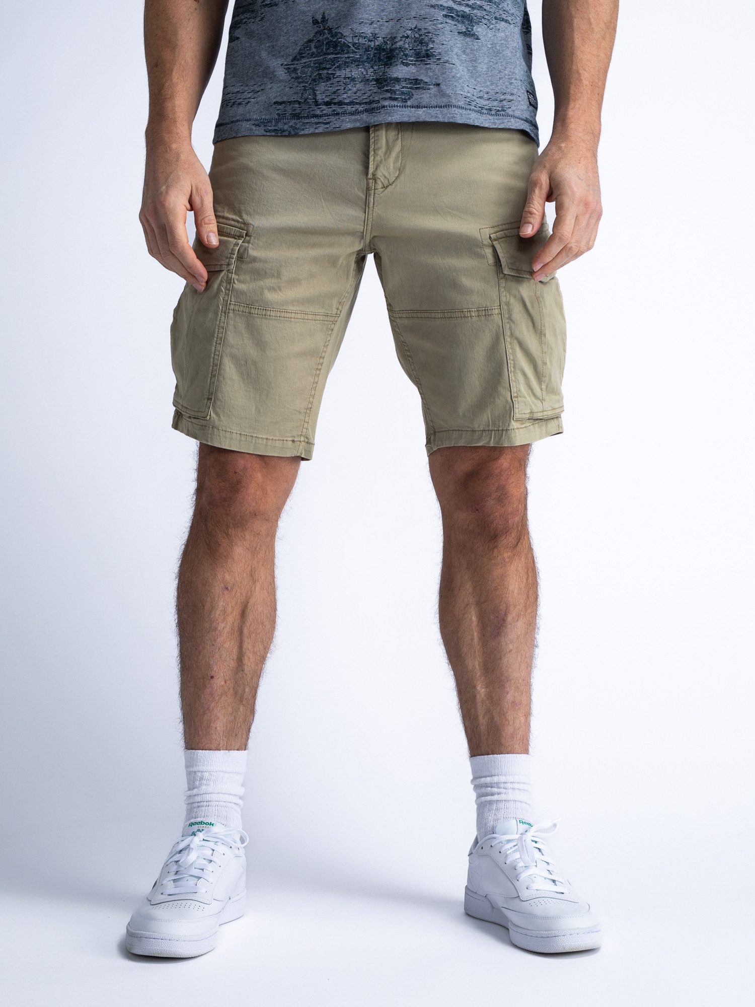 Petrol Industries Shorts Cargo-Shorts mit Gürtel günstig online kaufen