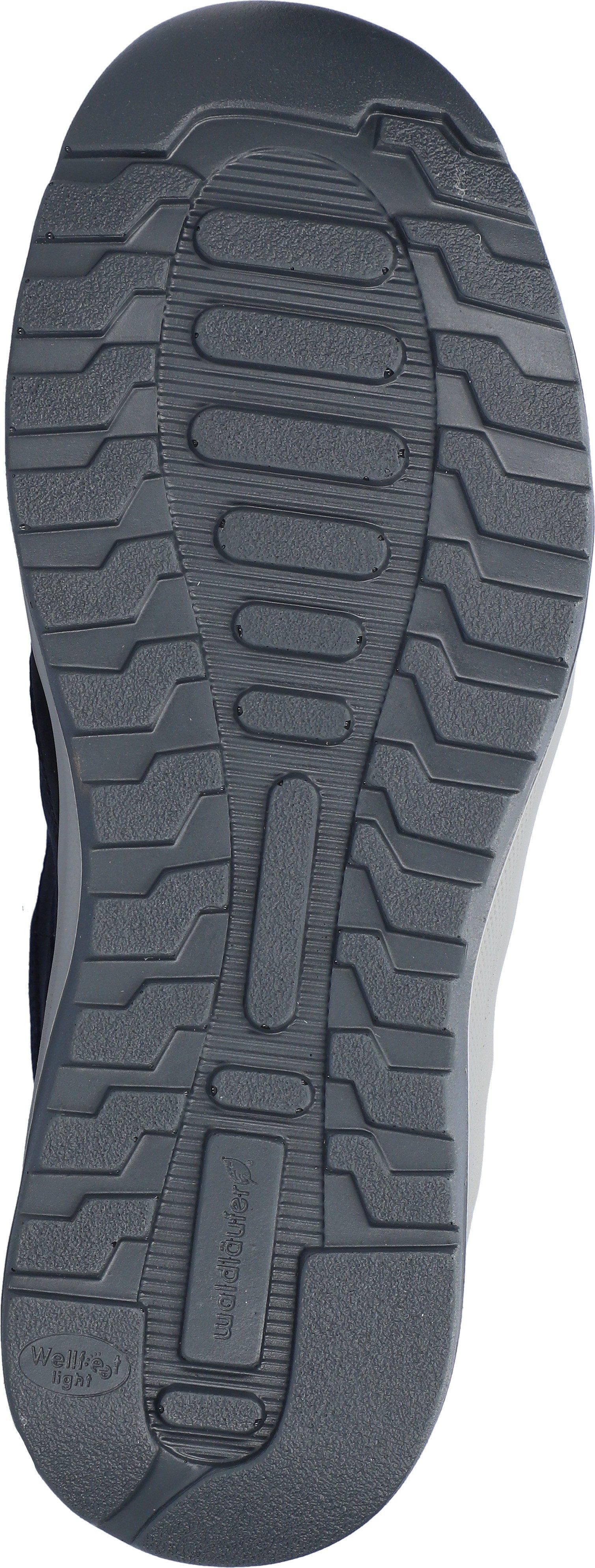 Waldläufer K-JOHN Sneaker Schnürschuh, Bequemschuh, H-Weite, mit seitlichem Reißverschluss