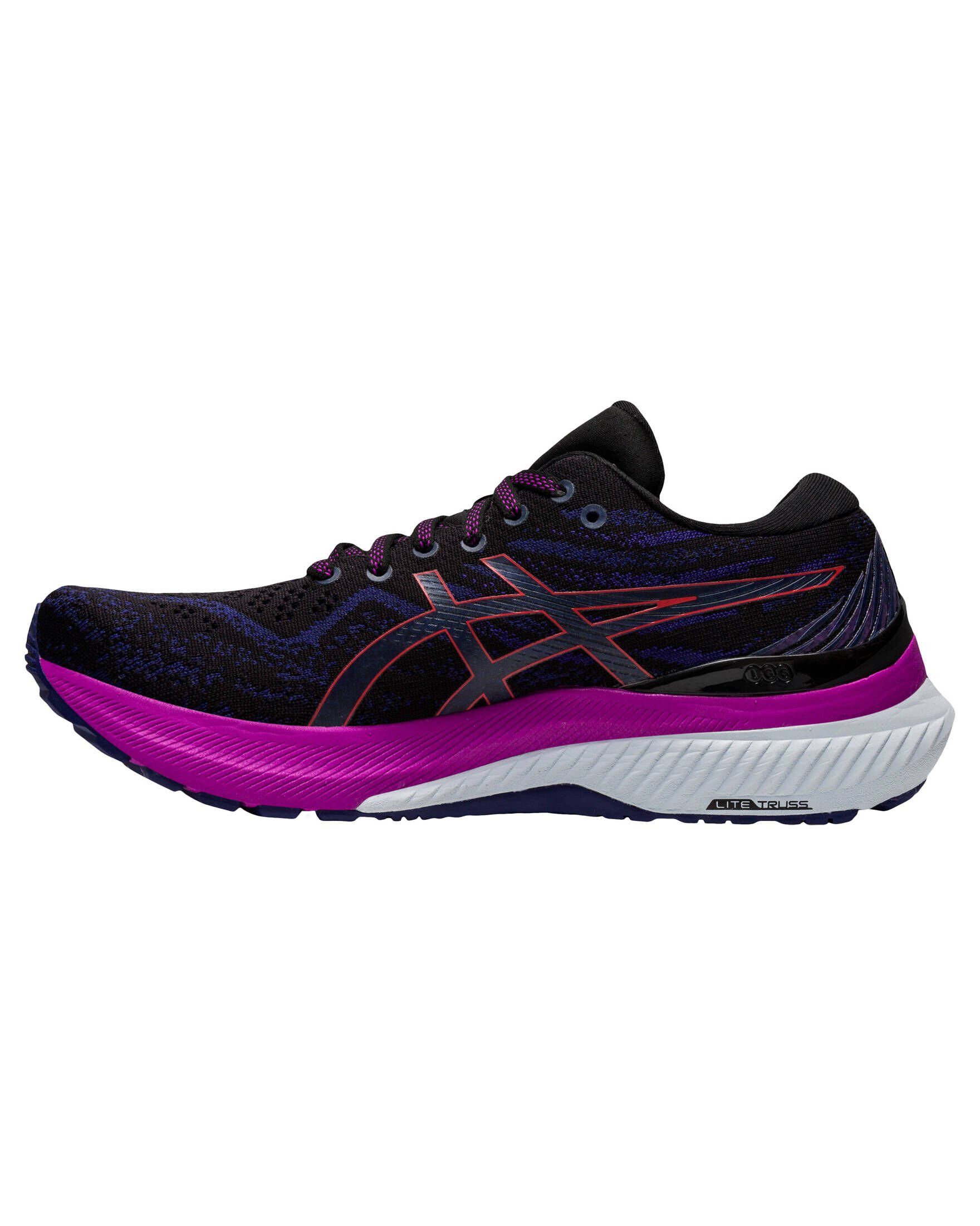 KAYANO alert GEL Laufschuhe black-red W Asics Laufschuh 29 Damen