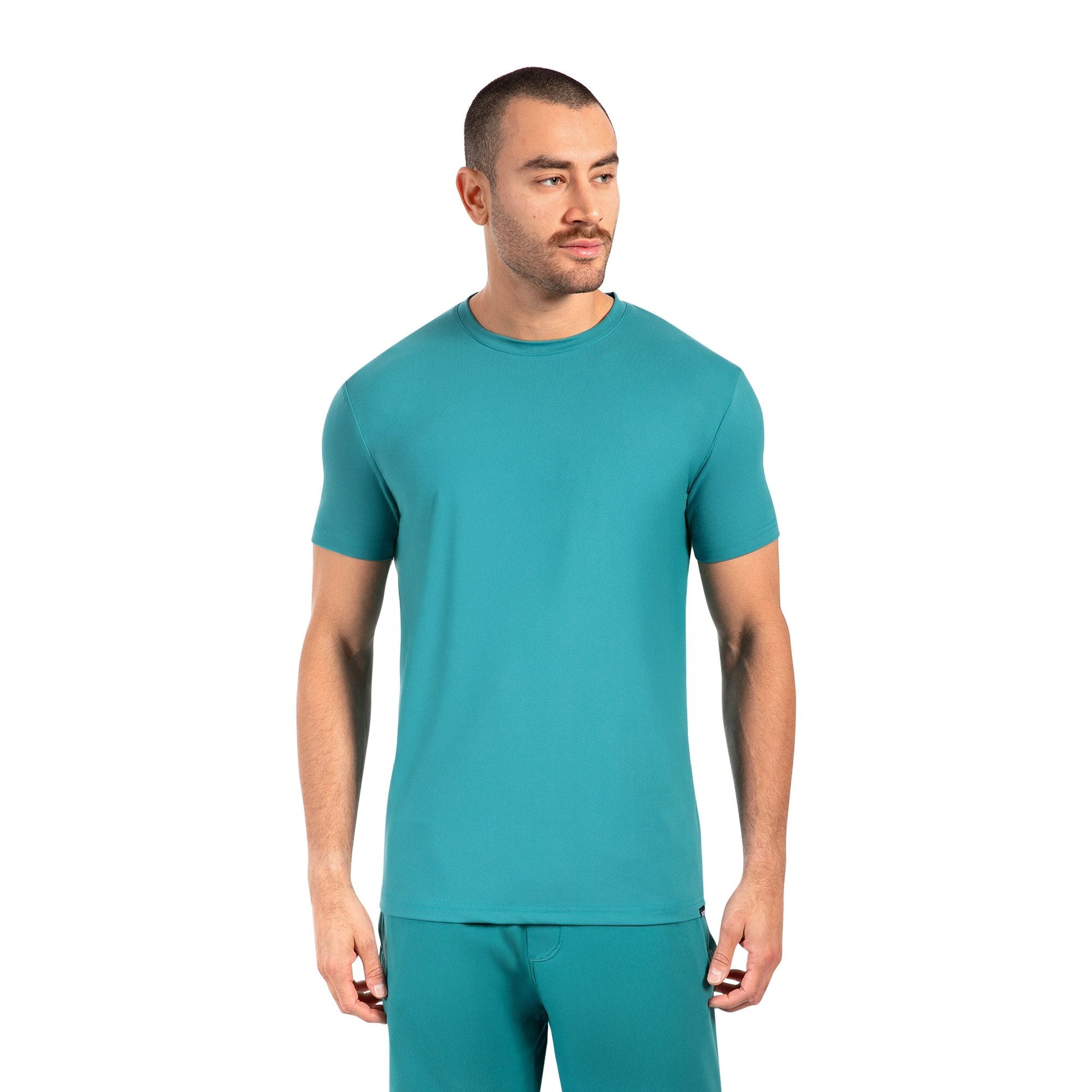 Smilodox T-Shirt Micah, Atmungsaktives Shirt mit 3D Rubber Print, Kurzarm Shirt Weiches Material Hohe Bewegungsfreiheit Sport Freizeit Gym