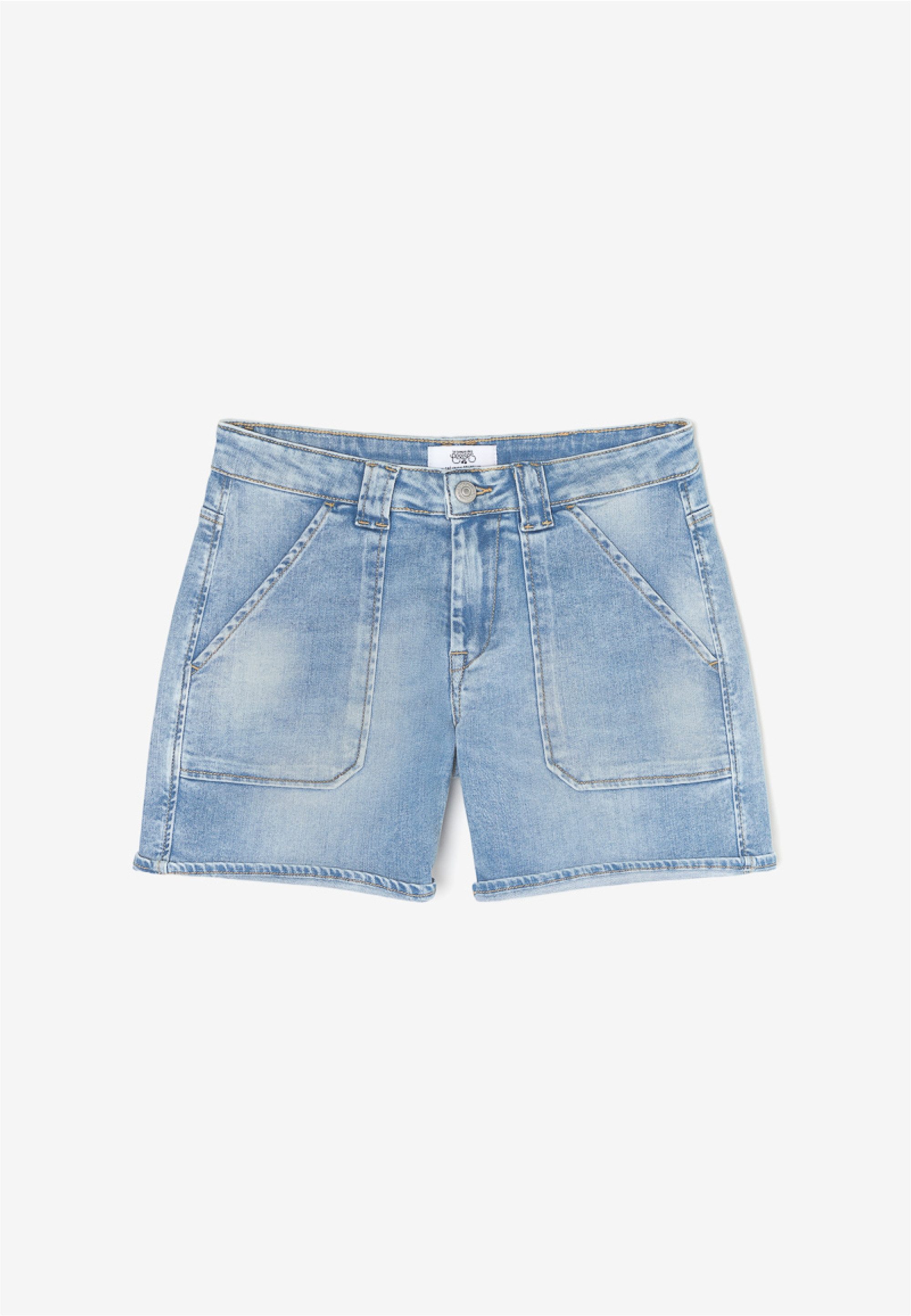 Le Temps Des Cerises Shorts BLOOM mit stylischem Bindegürtel