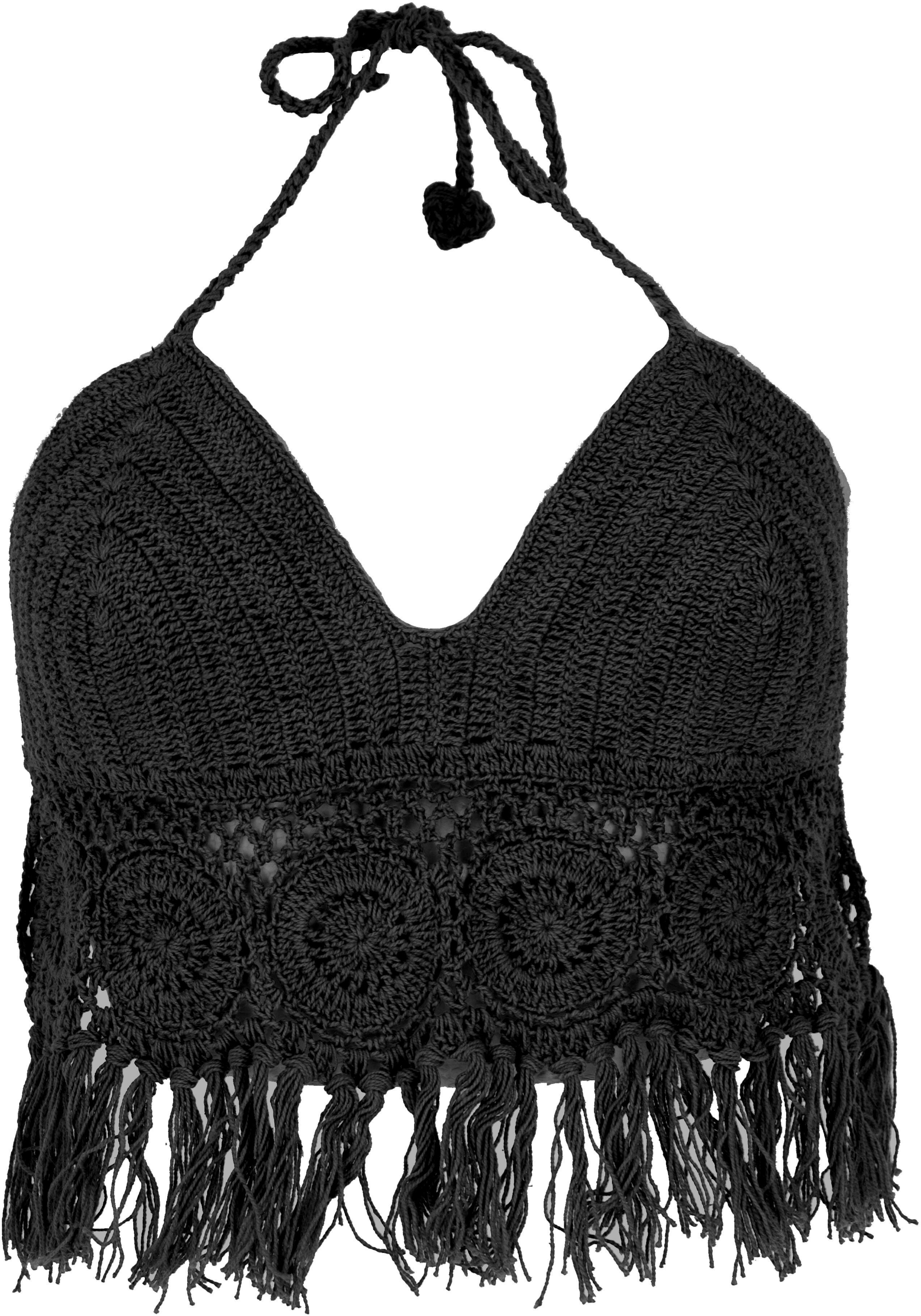 T-Shirt Häkeltop, Bikinitop, Strandtop, Hippie Bra..