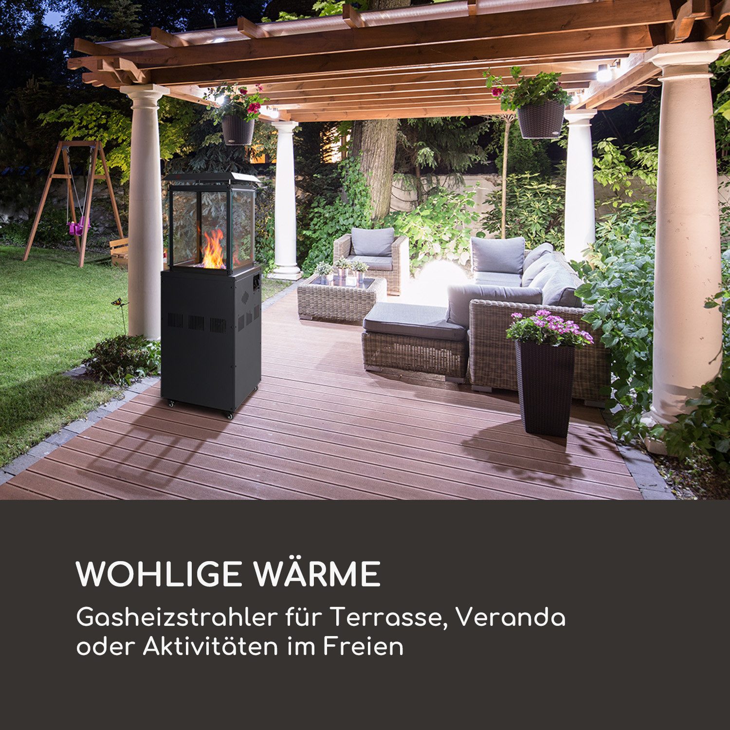 blumfeldt Terrassenstrahler Flagranti, 8000 W günstig online kaufen
