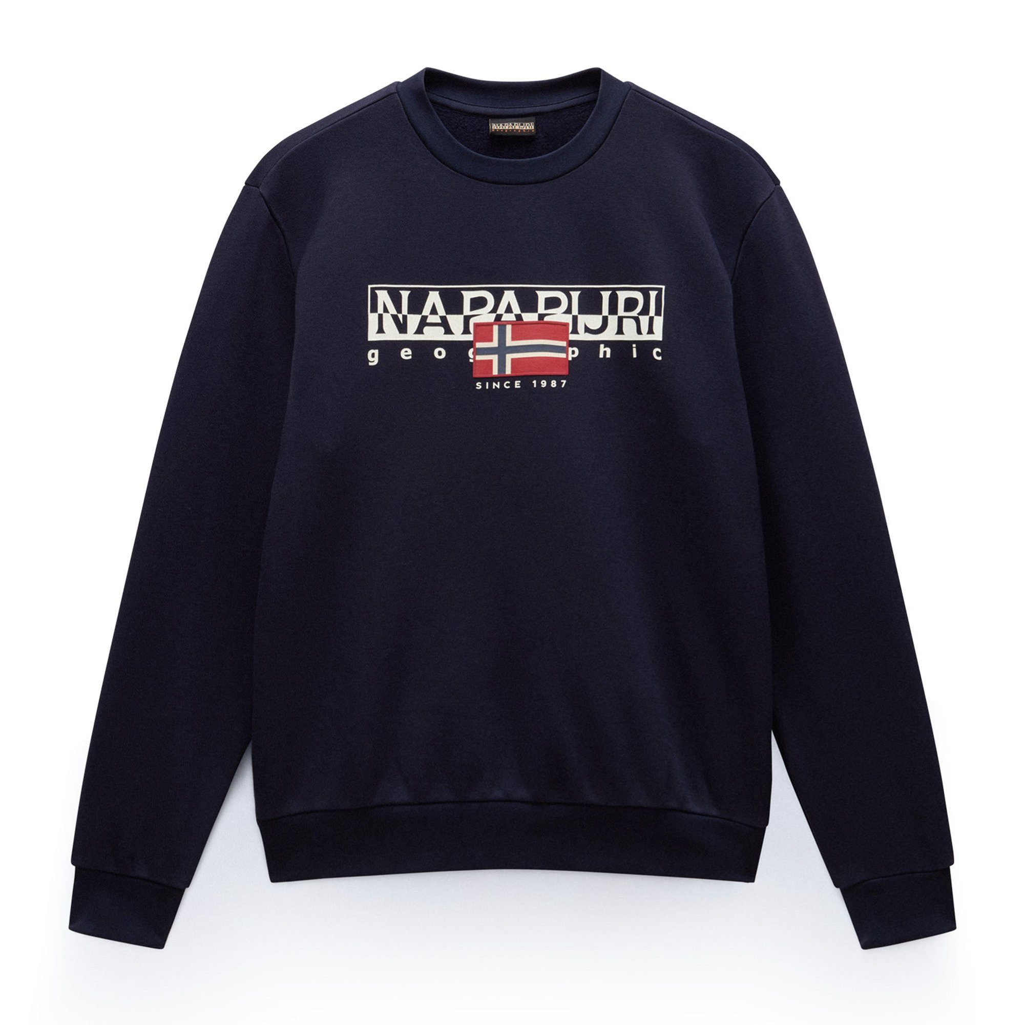 Napapijri Sweatshirt Herren Sweatshirt Baumwolle B-AYLMER günstig online kaufen