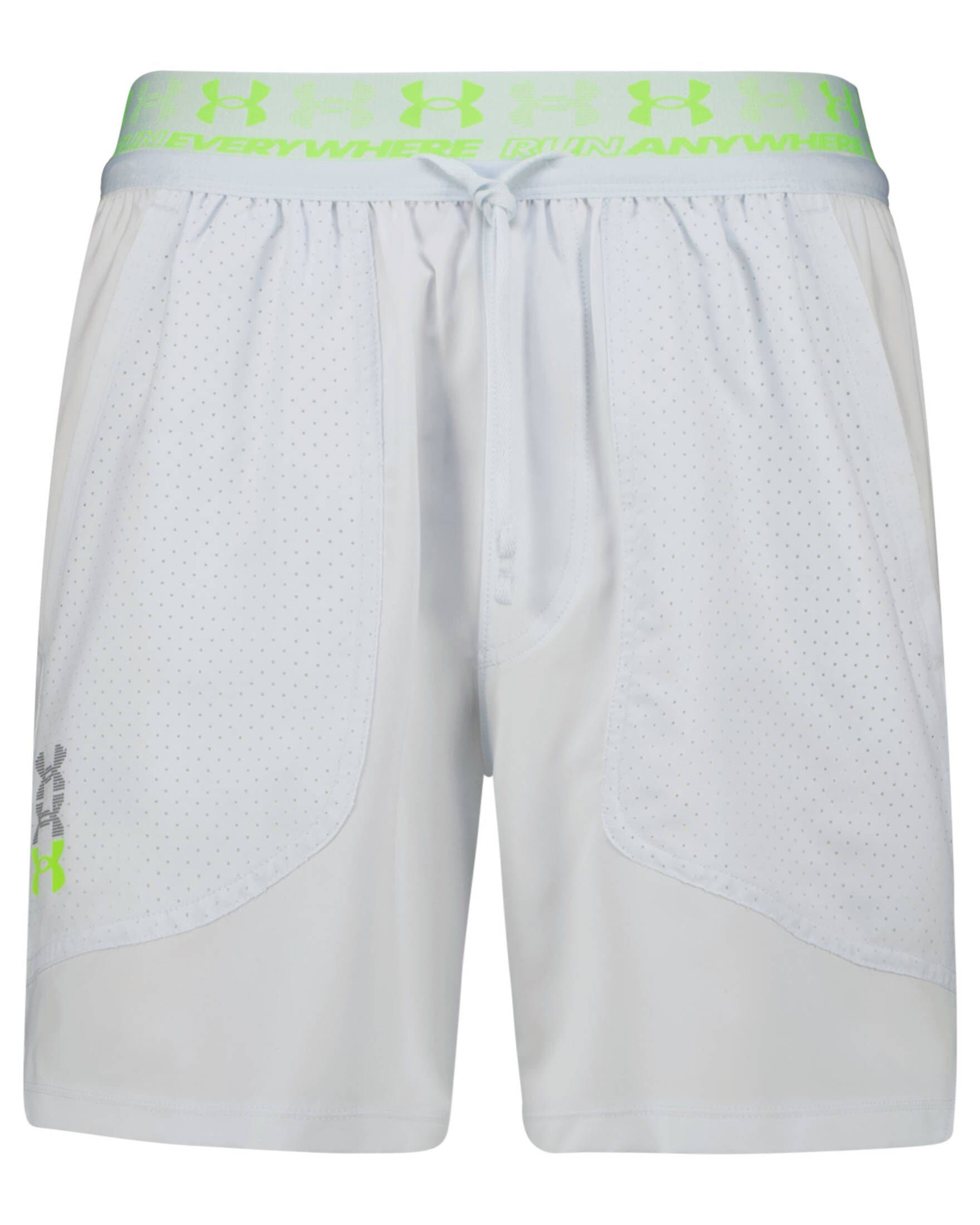 Herren (1-tlg) RUN ANYWHERE Laufshorts Laufshorts Armour® Under graymist-limesurge-reflective