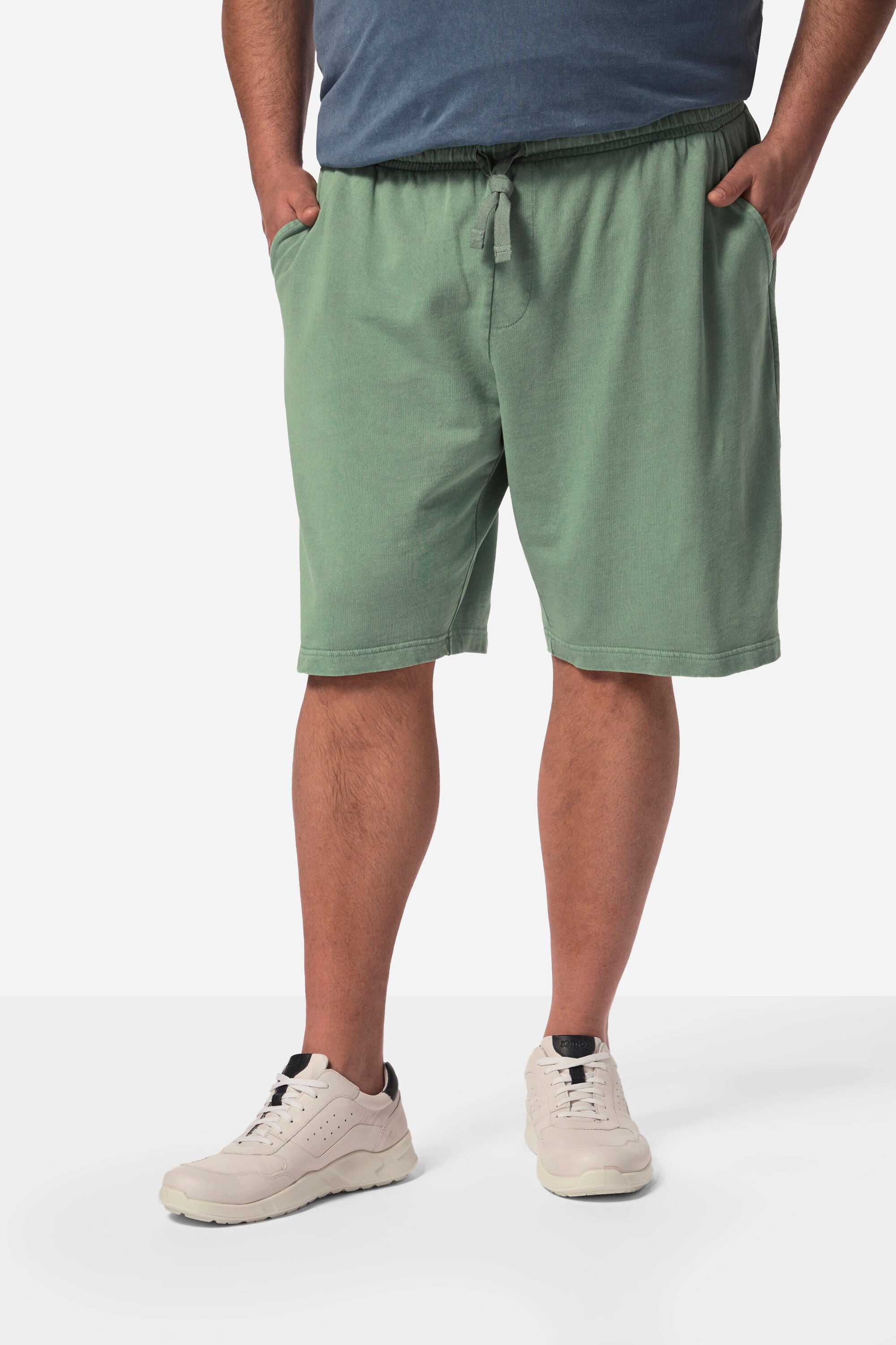 Men Plus Bermudas Men+ Sweat-Shorts Elastikbund günstig online kaufen
