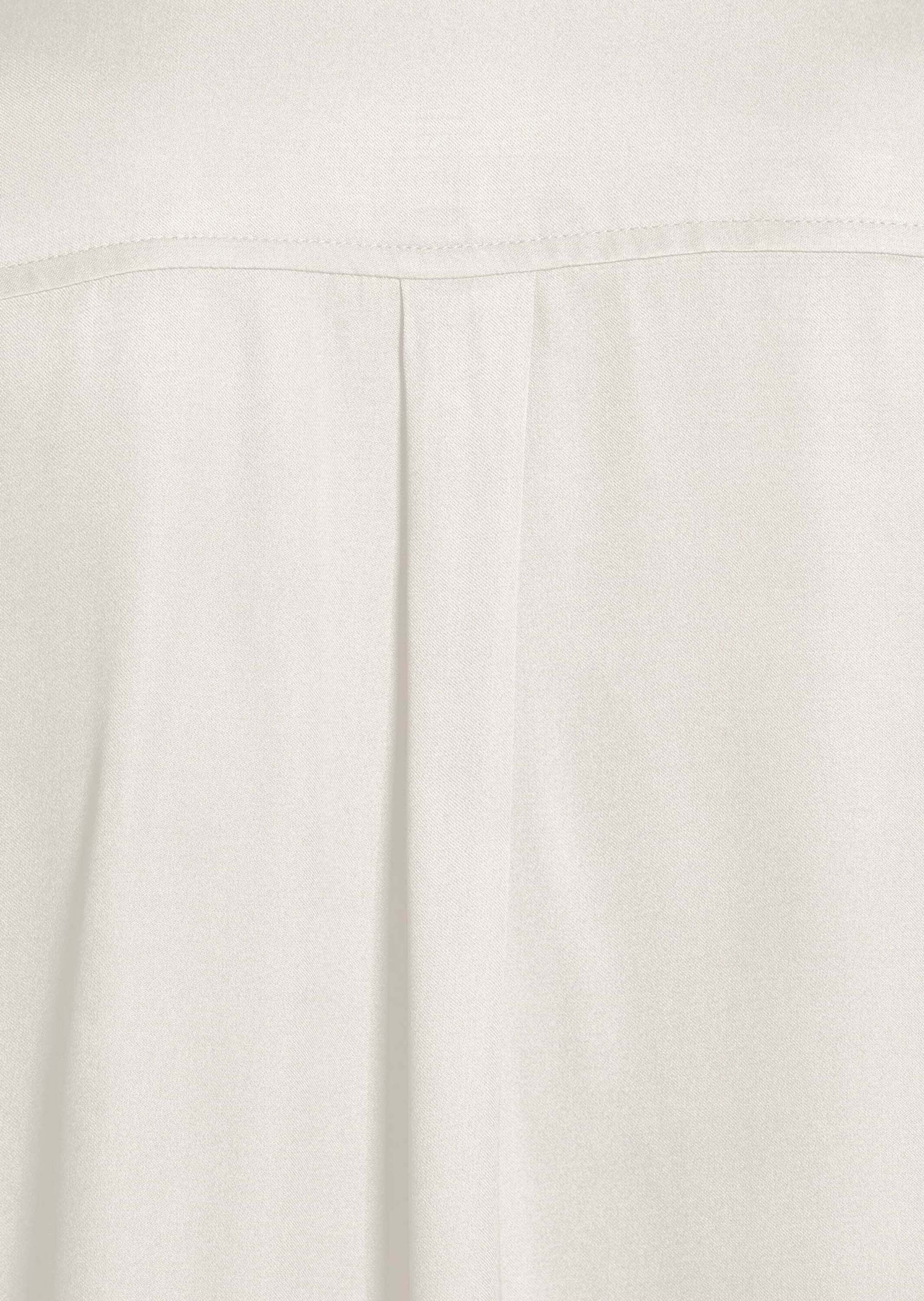 MADELEINE Hemdbluse Elegante Viskosebluse mit Hemdkragen Blusenshirt mit durchgehender Knopfleiste und Langarm