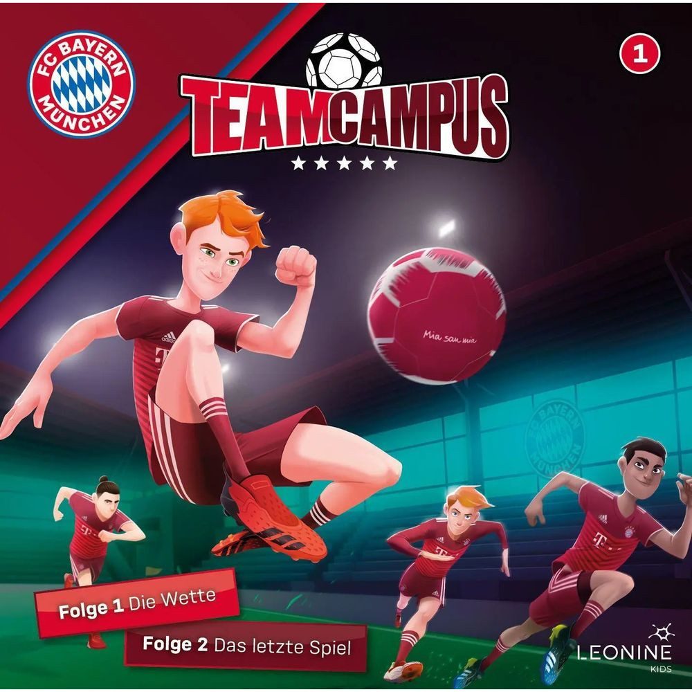 Leonine Hörspiel FC Bayern Team Campus (Fußball) (CD 1)