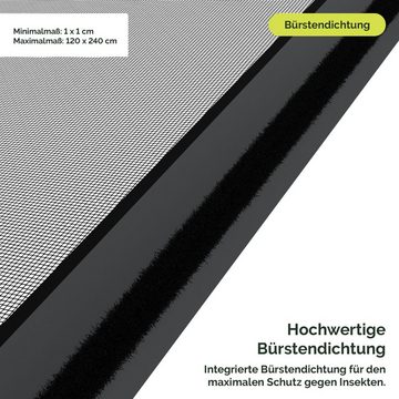 Nematek Insektenschutz-Tür Nematek Fliegengitter Schiebetür, Insektenschutz Schiebetür, 120x240cm