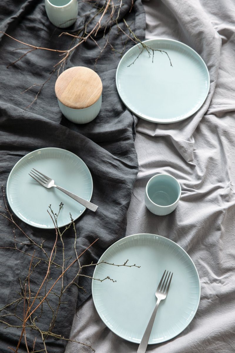 ARZBERG Tasse Joyn Mint Green Kombi-Obertasse 0,28 l, Porzellan