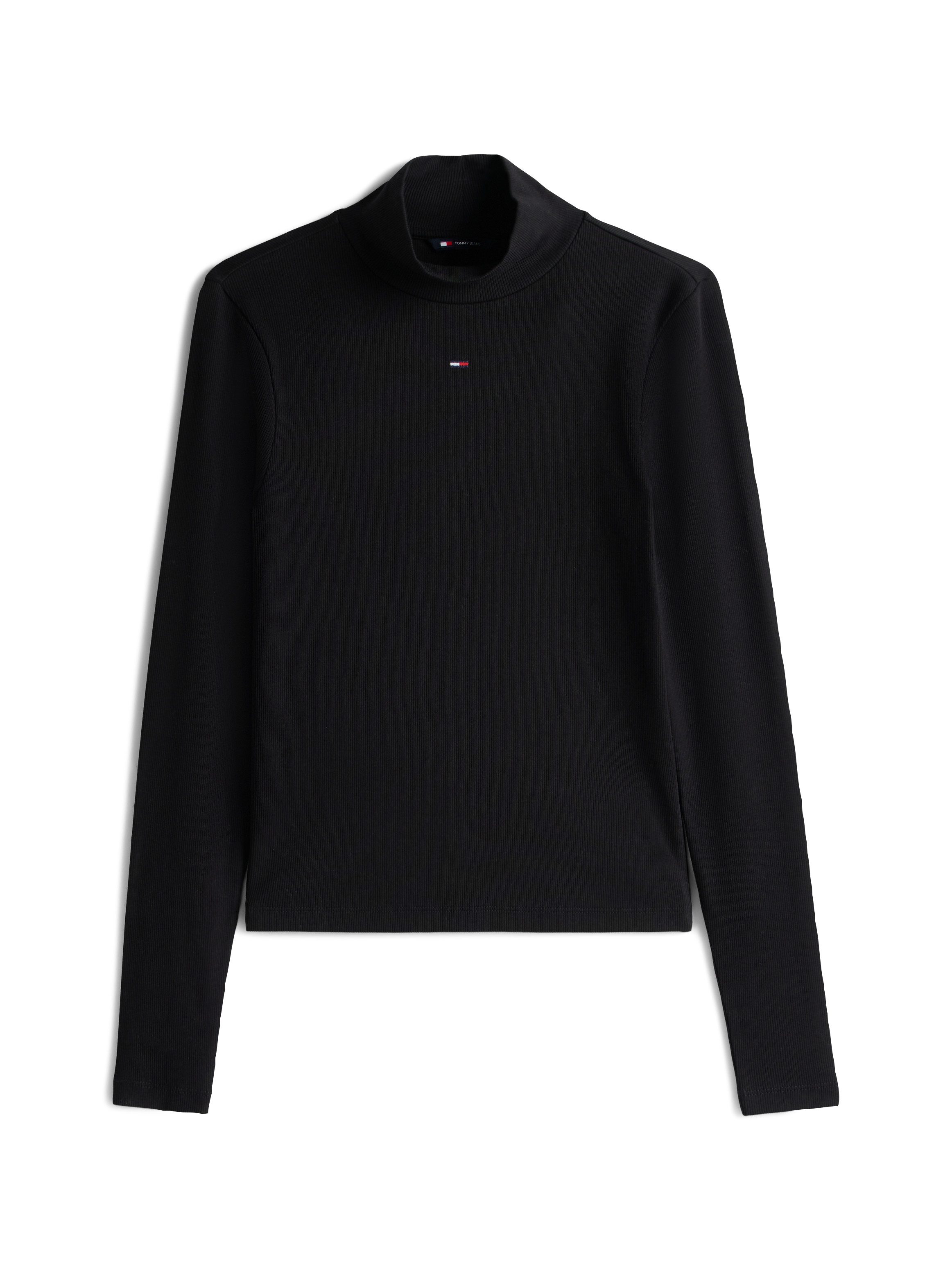 Tommy Jeans Langarmshirt TJW ESSENTIAL MOCK NECK Baumwollmischung – Bild 4 von 5