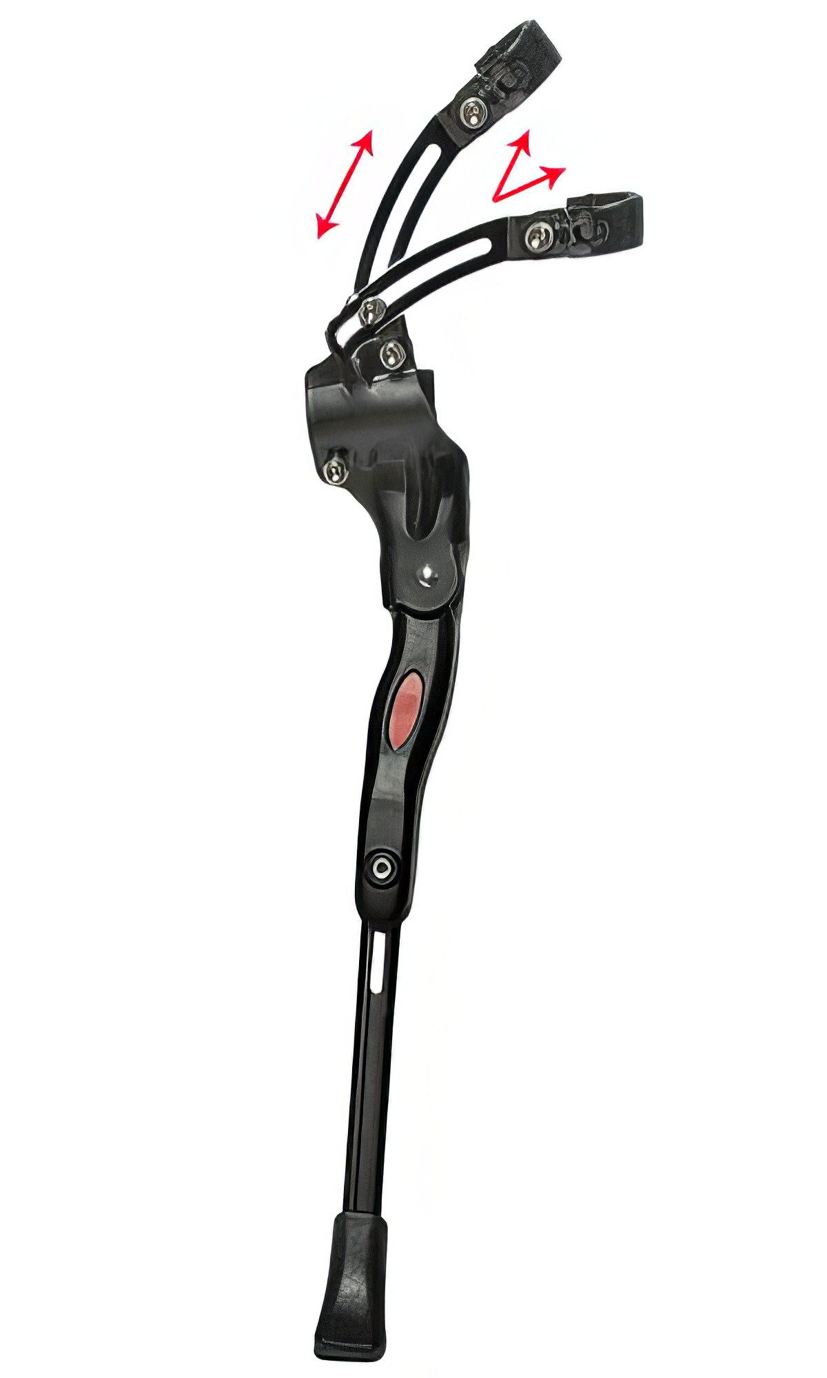 Yudu Fahrrad-Hinterbauständer Hinterbau Ständer Fahrrad Aluminium in schwarz