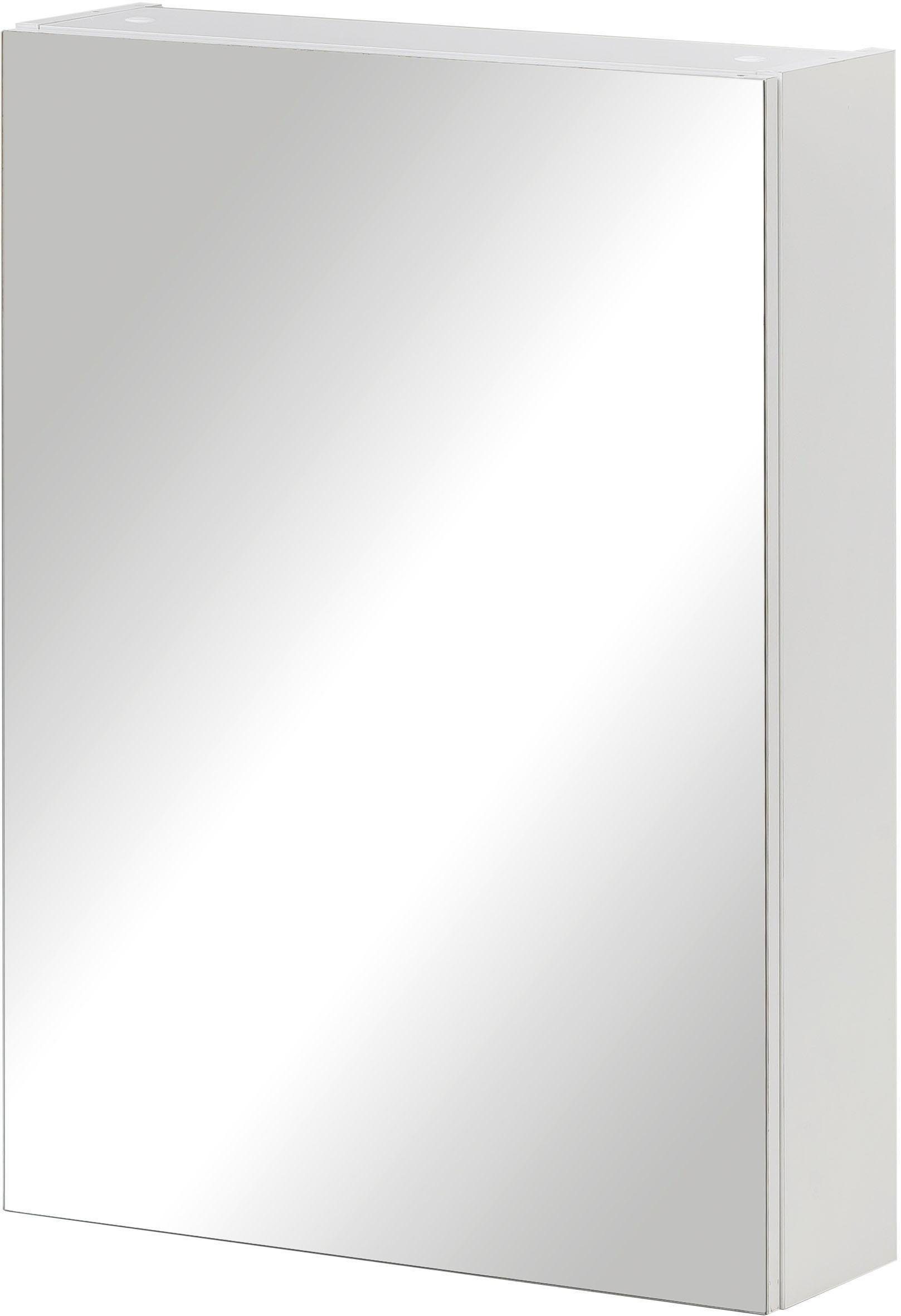 Schildmeyer Spiegelschrank Basic, Spiegelschrank, Made in Germany, B: 50 cm Solide Verarbeitung - Dieses Produkt ist in Deutschland gefertigt