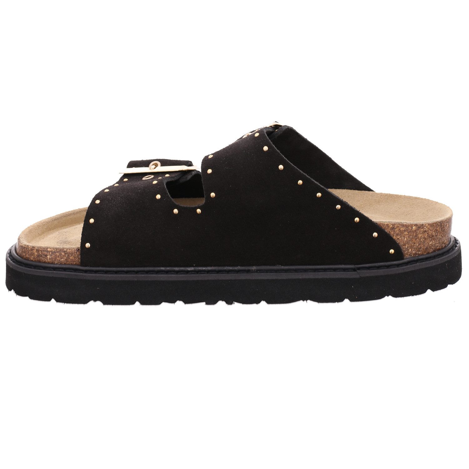 Rohde TROPEA Pantolette Sommerschuh, Strandschuh mit Plateau und Nieten