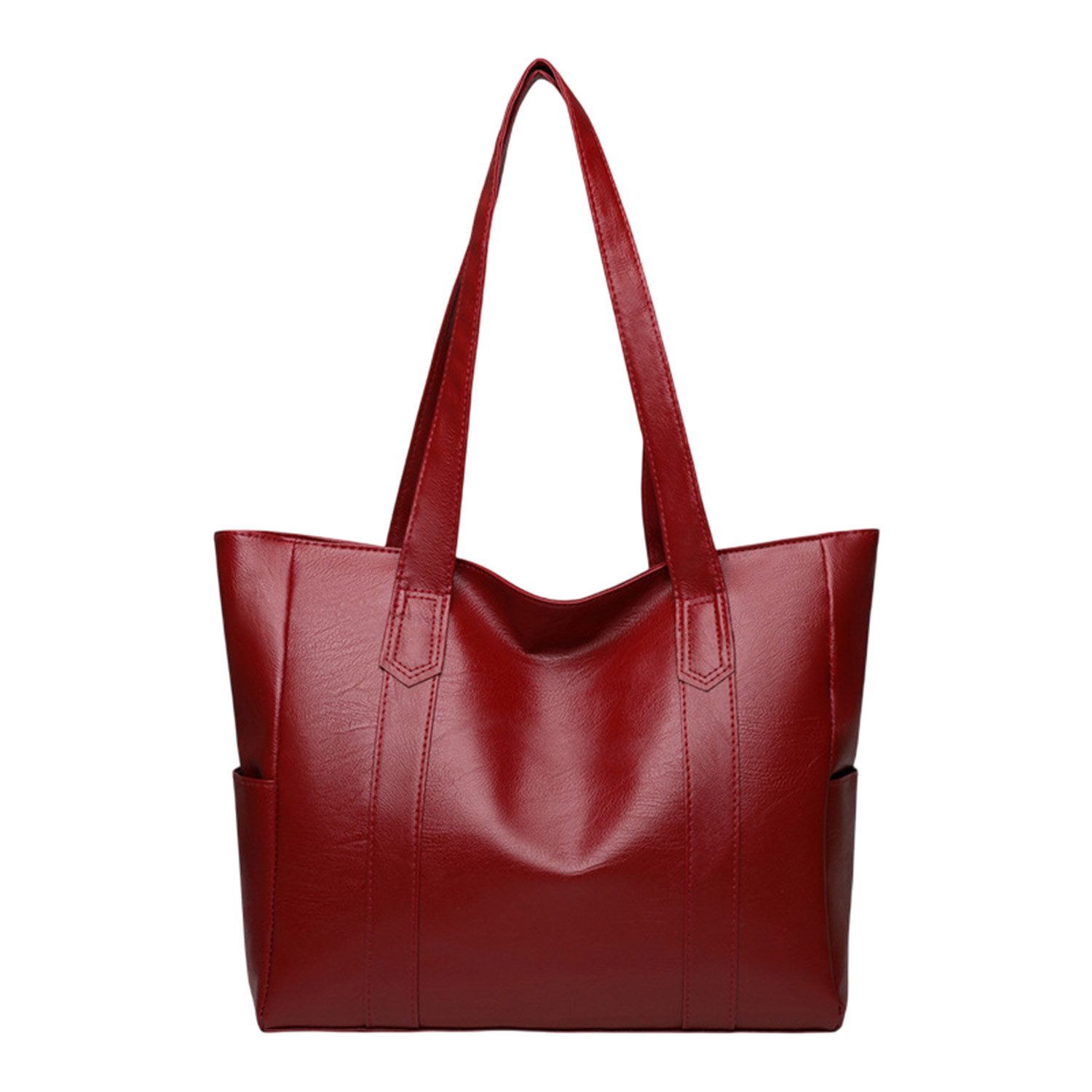 Shopper Damen Henkeltaschen Große Handtasche Weiche Kunstleder