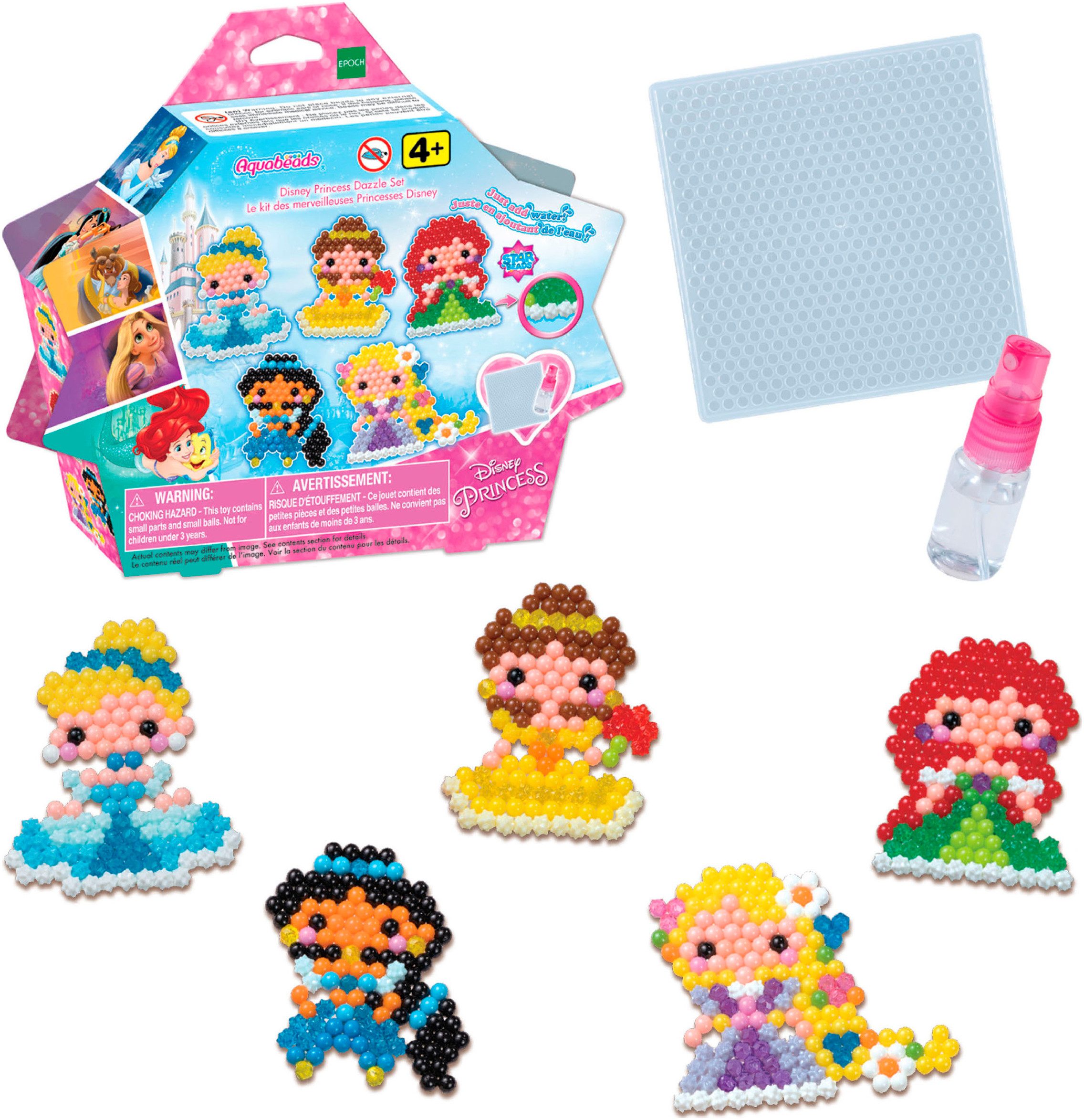 Aquabeads Kreativset Disney Prinzessin, Sternperlen Set