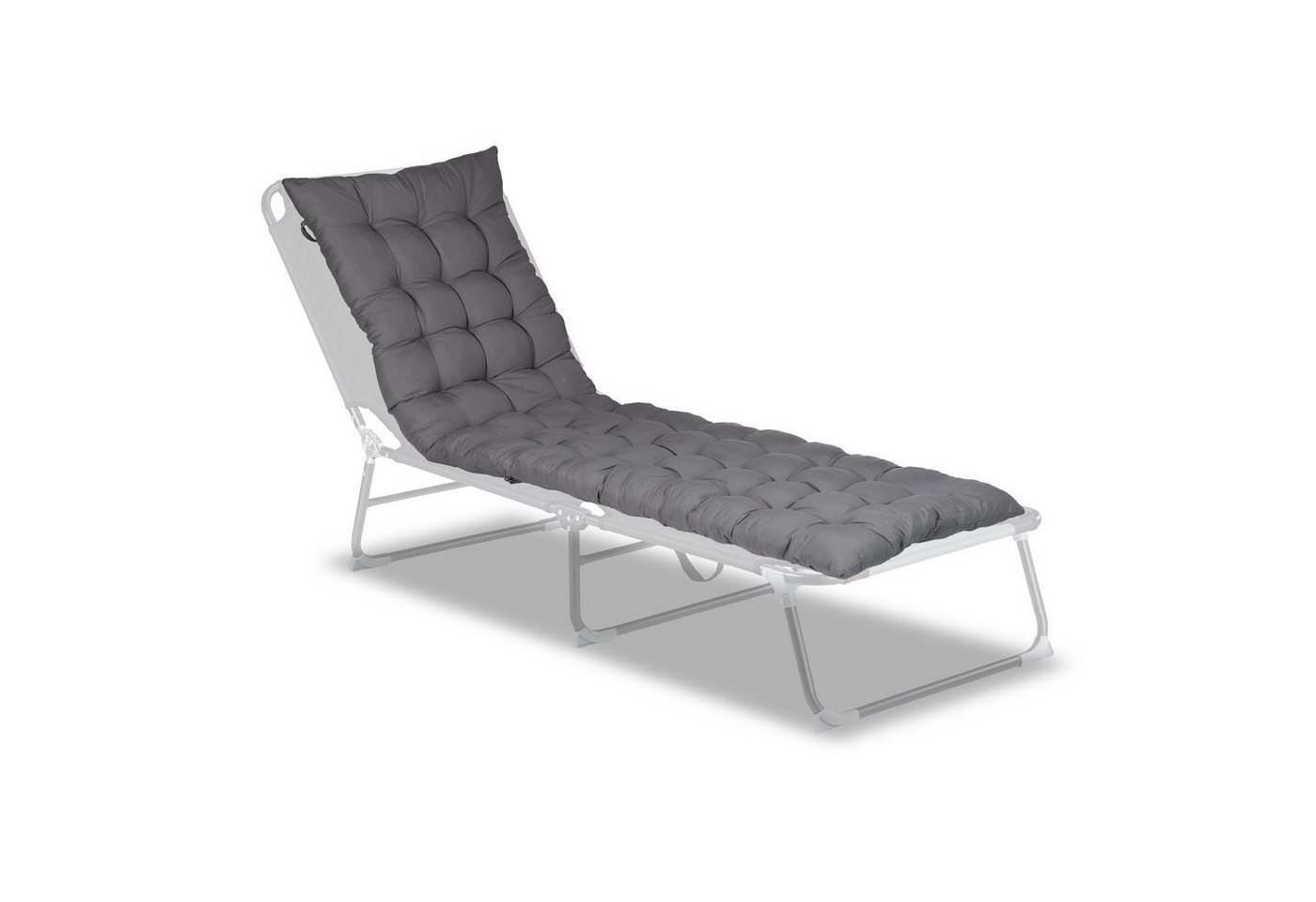 relaxdays Bankauflage in Grau, (1 St)