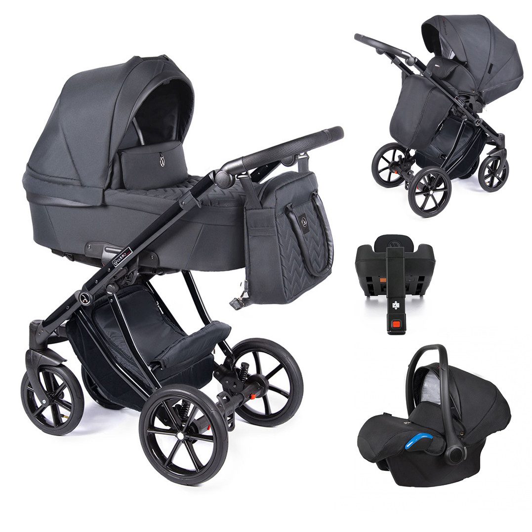 Grafit = Gestell schwarz