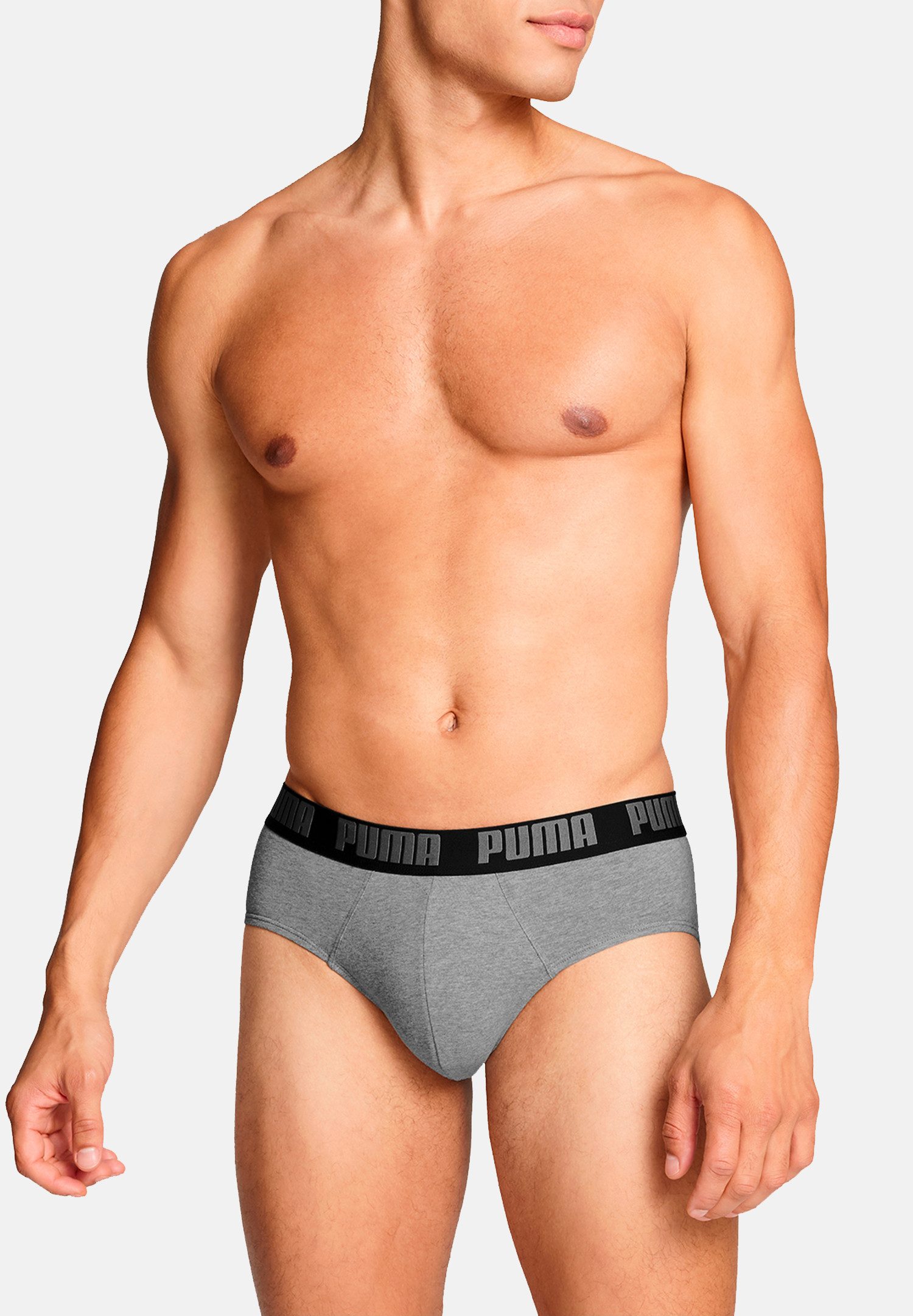 PUMA Boxershorts MEN EVERYDAY BRIEF 4P (Spar-Pack, 4-St., 4er-Pack)