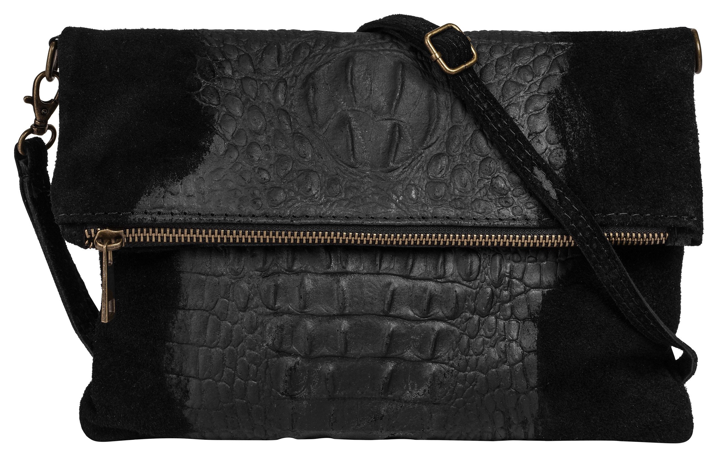 Samantha Look Abendtasche, echt Leder, Made in Italy günstig online kaufen