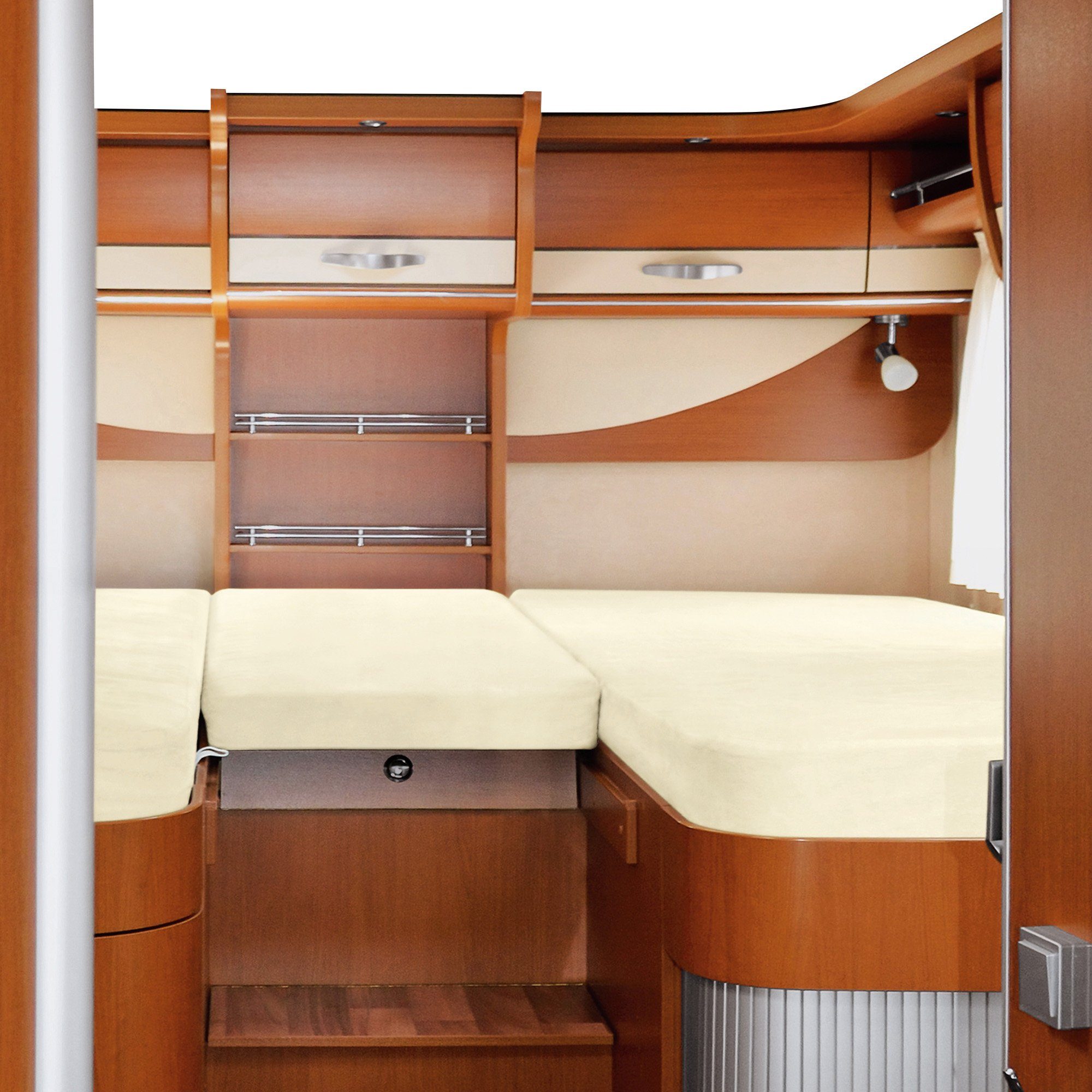 Erwin Müller Spannbettlaken Spannbettlaken 3er-Set für Wohnmobil/Wohnwagen günstig online kaufen