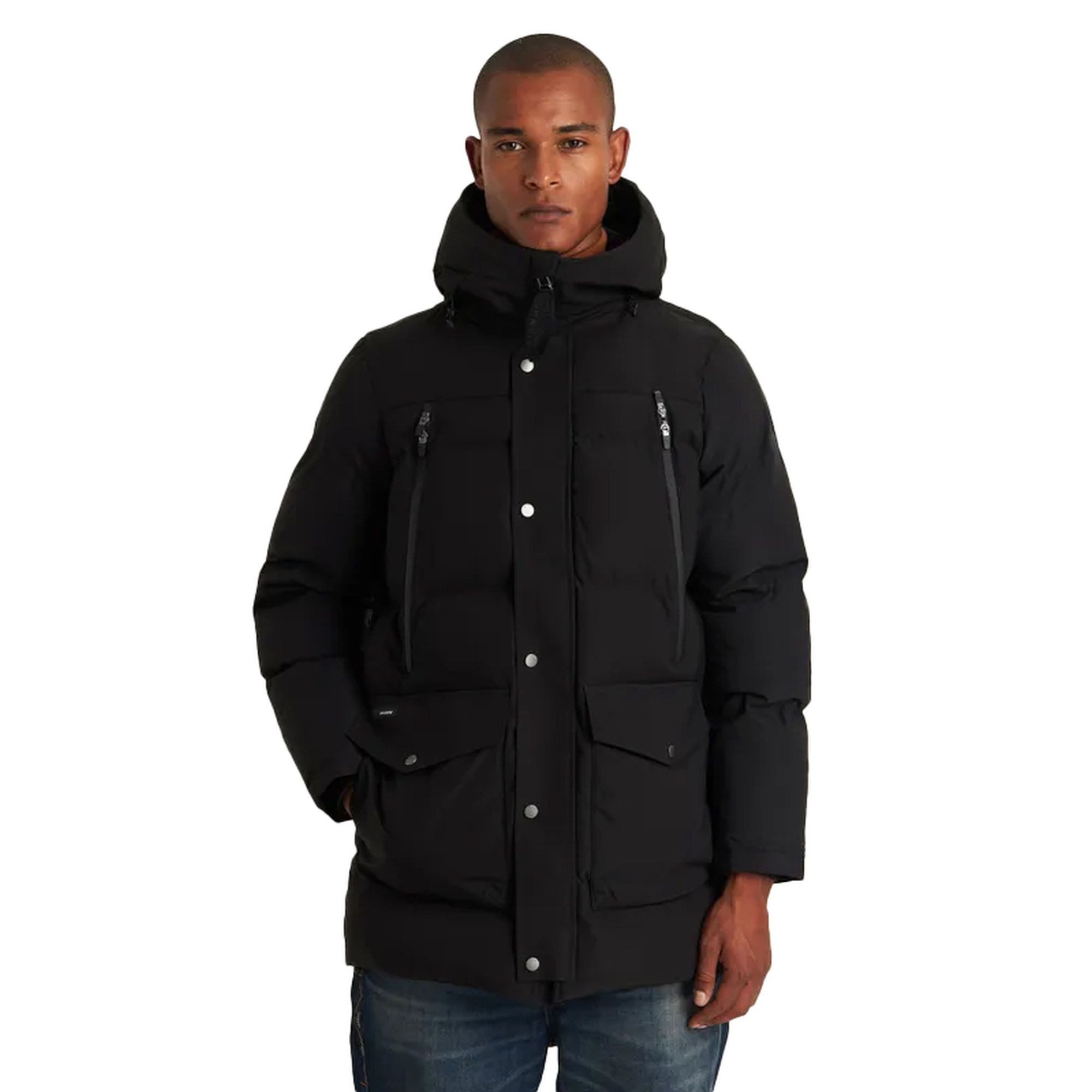 CHASIN' Winterjacke Explorer Tech, schwarz