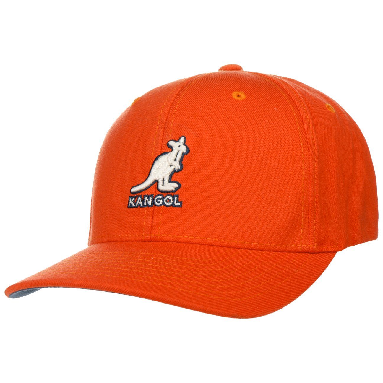 Kangol Baseball Cap (1-St) Basecap Hinten geschlossen orange