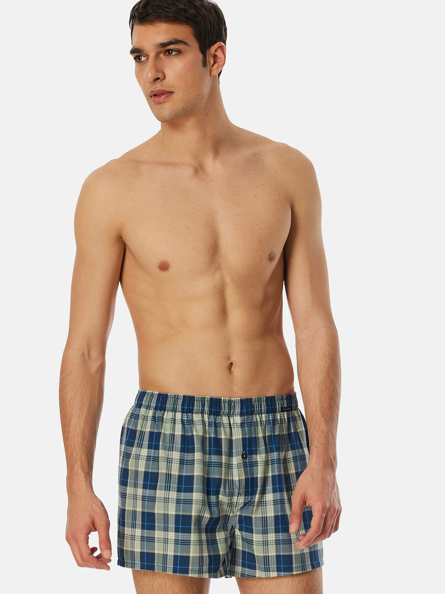 Schiesser Boxer Web (2-St) unterhose unterwäsche günstig online kaufen