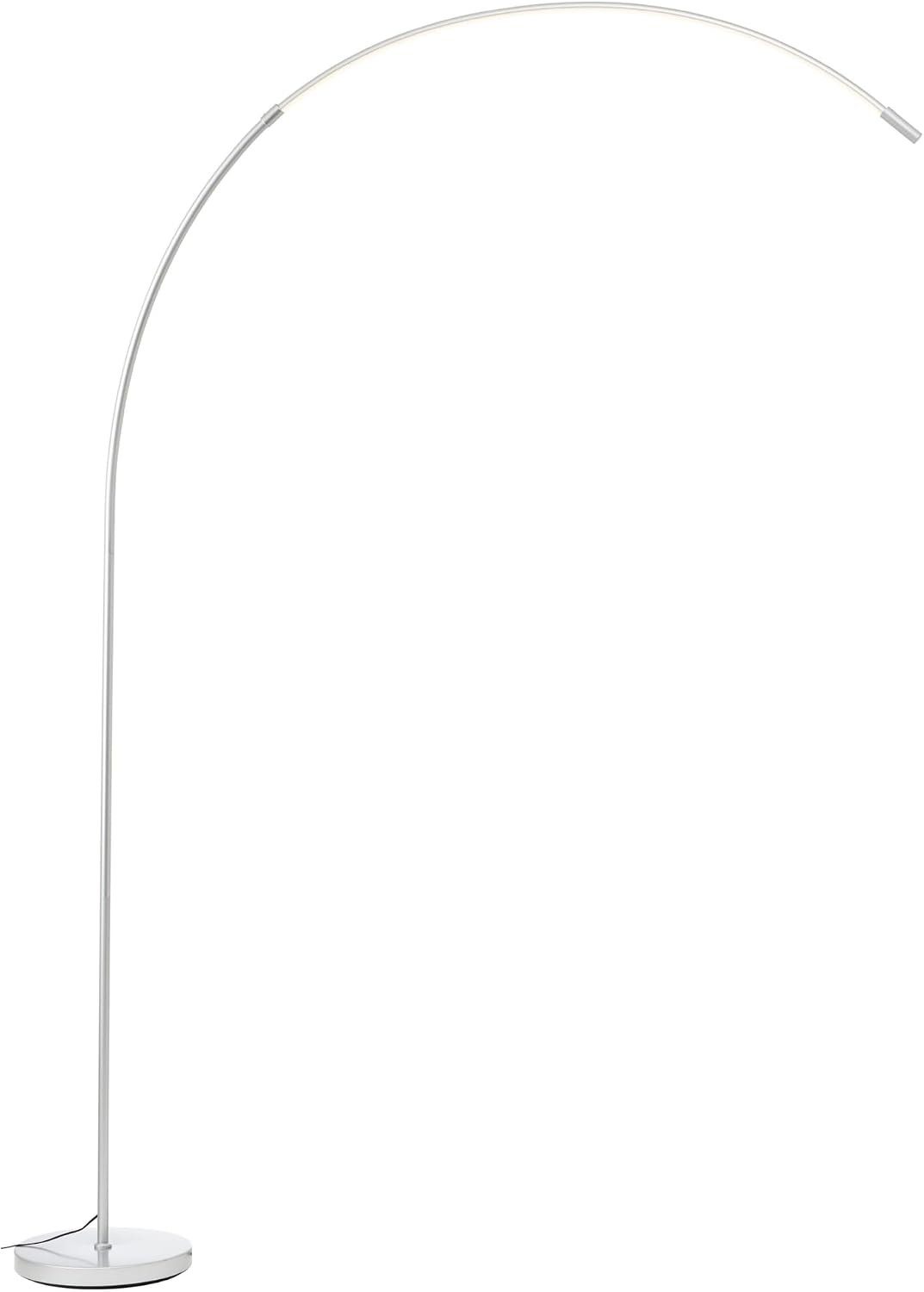 lightling LED Bogenlampe Menorca, LED fest integriert, warmweiß bis tageslichtweiß, Farbtemperatur einstellbar (CCT-Technik), Dimmer, Touch-Steuerung