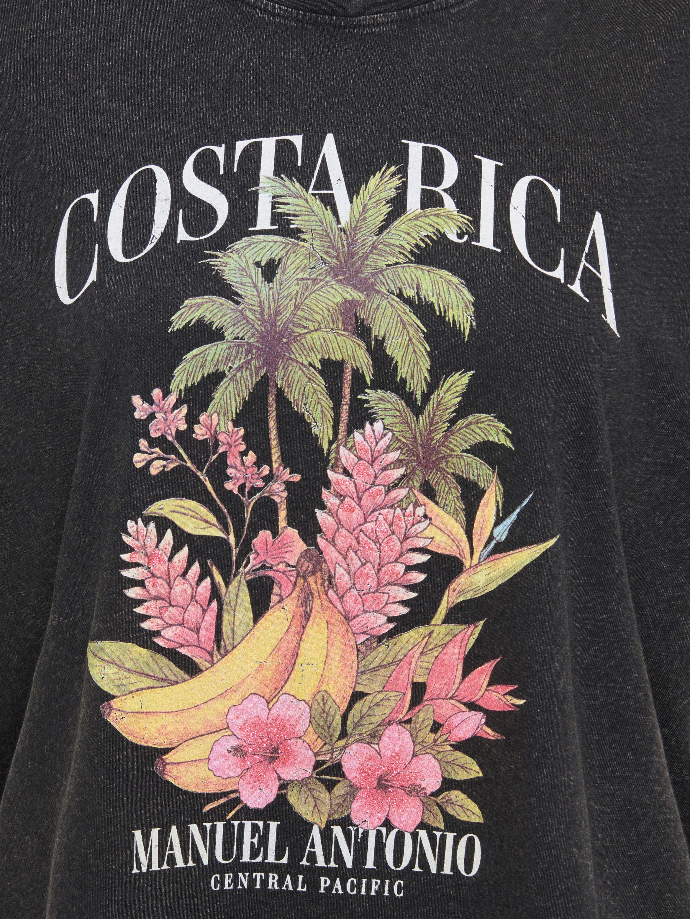 ONLY Kurzarmshirt ONLLUCY BOXY S/S TOP JRS Baumwolle, Rundhals