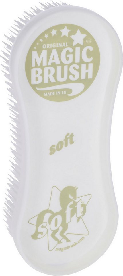 Thumbnail - Kerbl Pferdebürste MagicBrush Soft, white lily