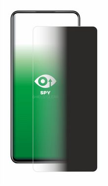 upscreen Blickschutzfolie für ZTE Axon 30 5G, Displayschutzfolie, Blaulichtfilter Privacy Folie Schutzfolie Sichtschutz klar Anti-Spy