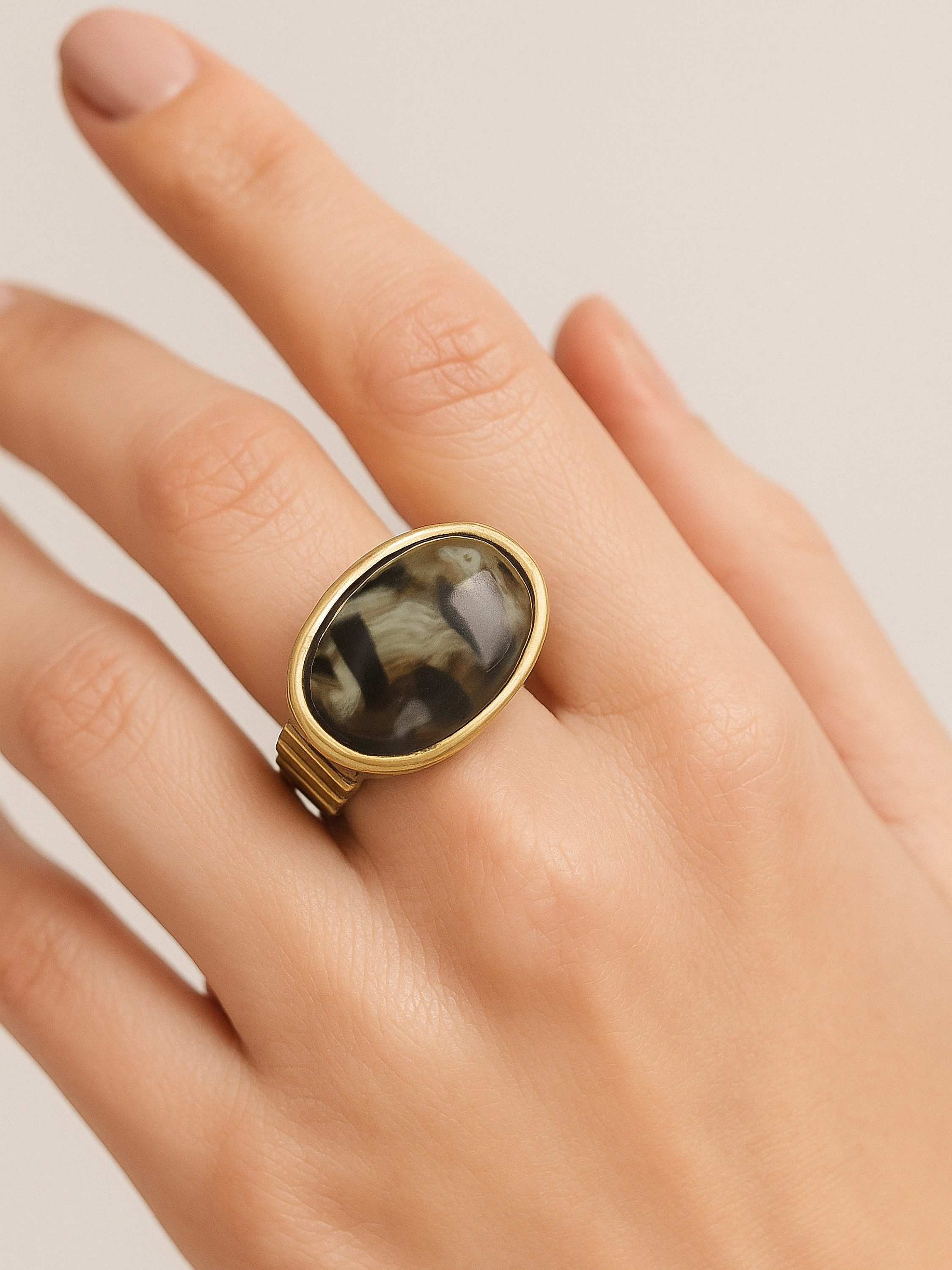COLLEZIONE ALESSANDRO Fingerring MysticAura – Bild 2 von 3
