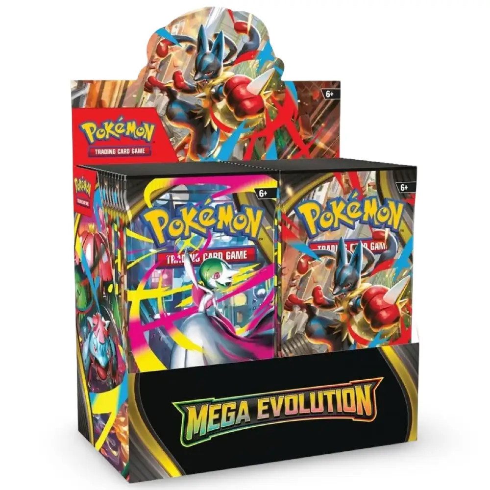 POKÉMON Sammelkarte TCG - Mega Evolution Booster Display Englisch, Includes 36 Booster Packs