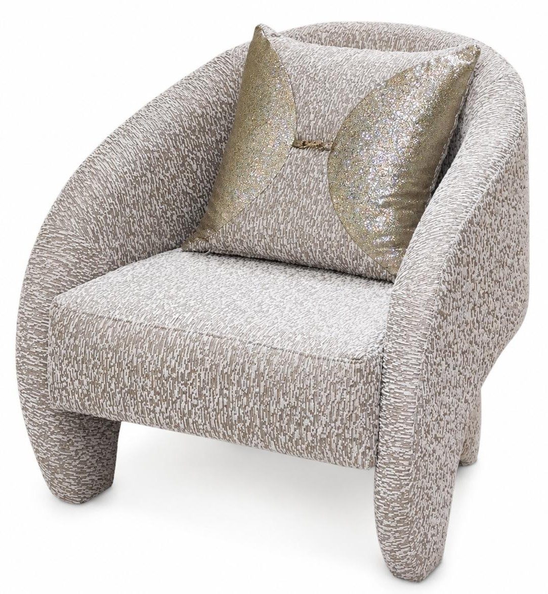 Xlmoebel Loungesessel Sessel Modern Stil Wohnzimmer Grau Komfortabel Hochwertig (1-St., 1-tlg)