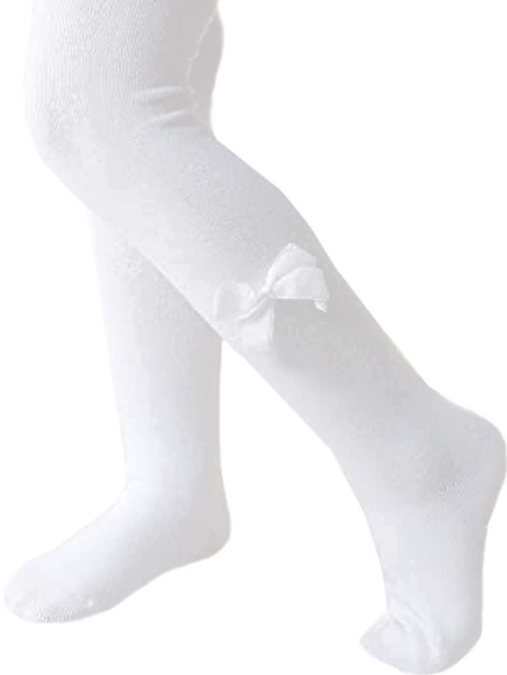 Strumpfhose Strumpfhose Weiß Schleife Baby und Kinder Strumpfhosen