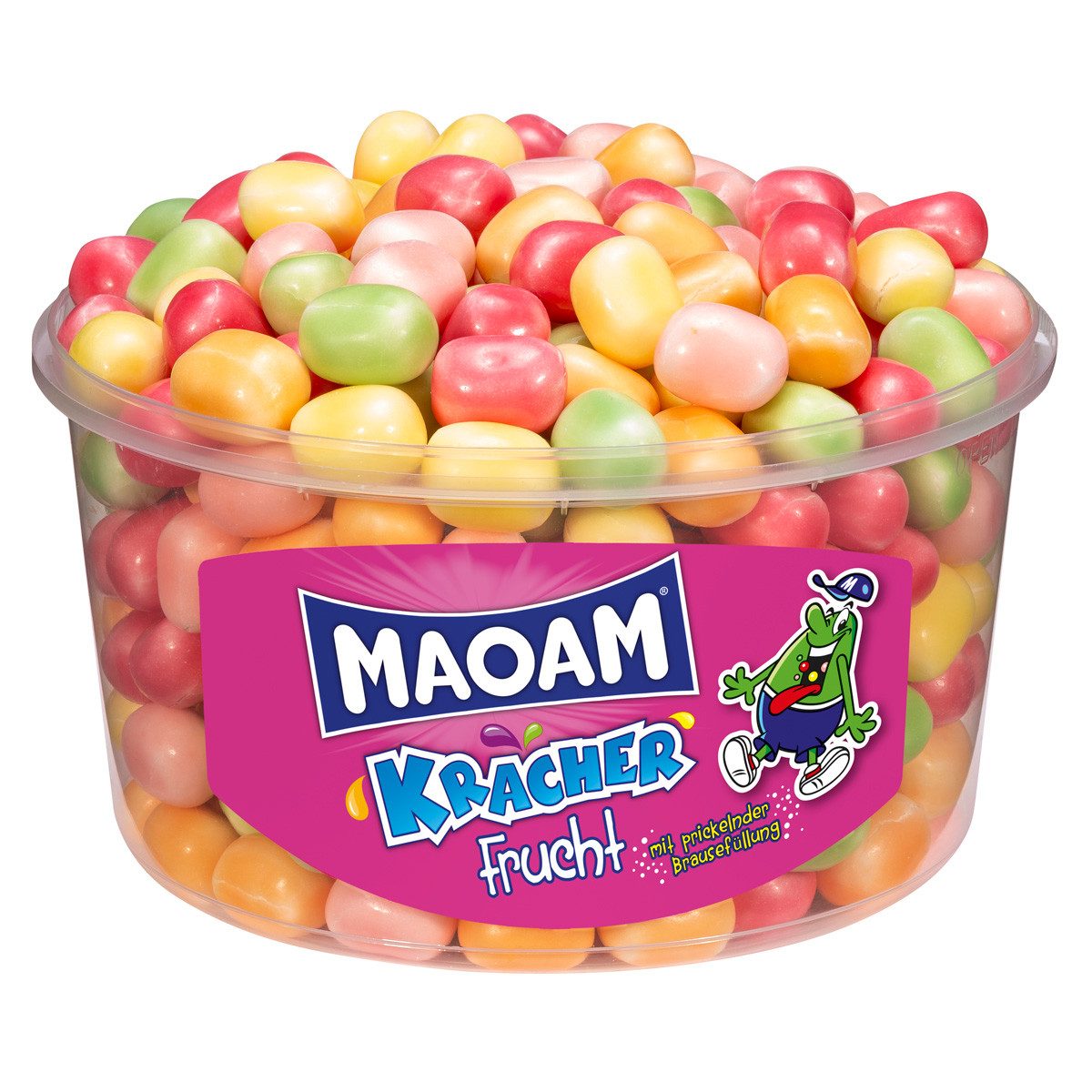 HARIBO Süßigkeit, Haribo Maoam Frucht Kracher leckere und fruchtige Dragees 1200g