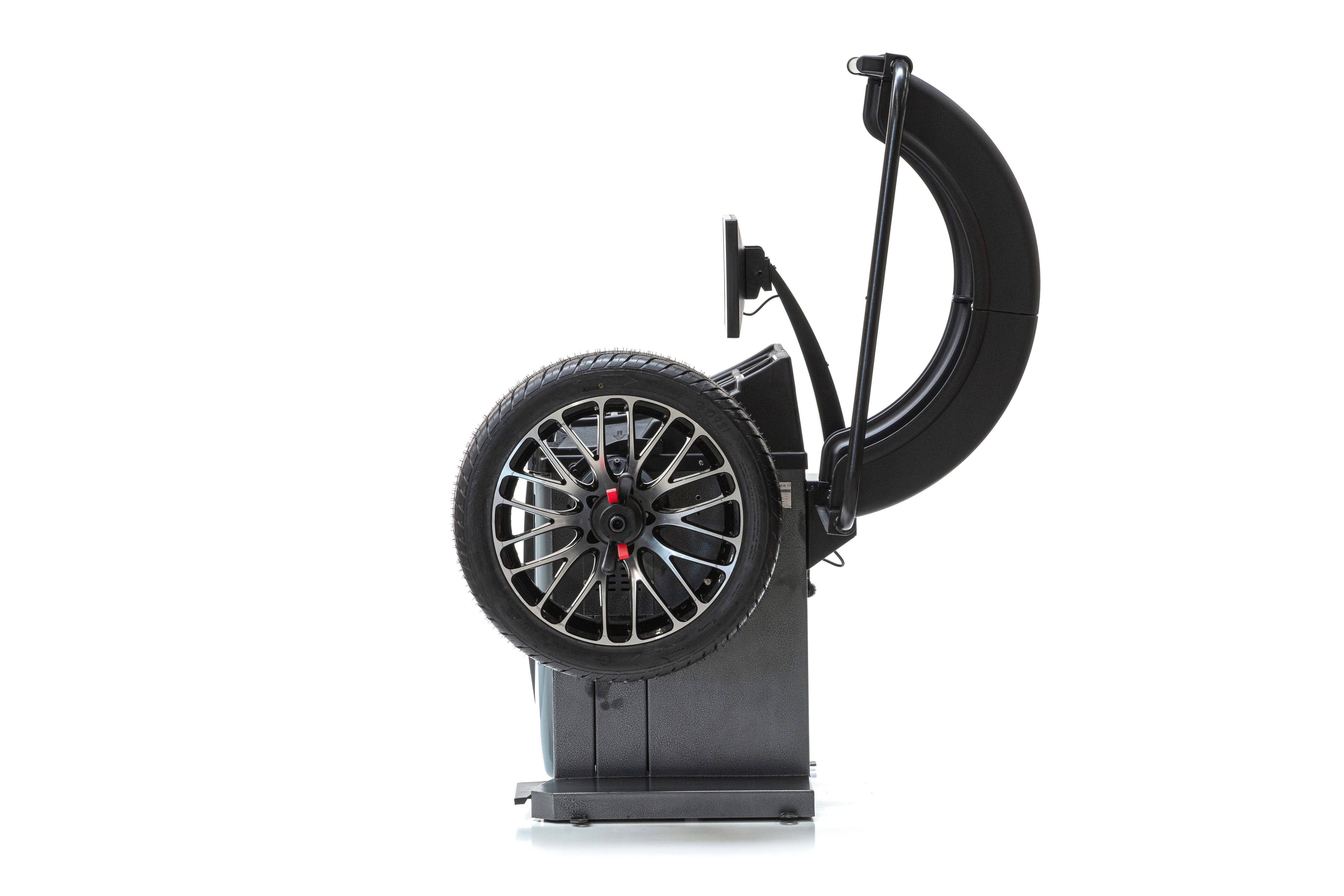 ATH-Heinl Reifenwuchtmaschine ATH W42 LED 2D Reifenwuchtmaschine Wuchtmaschine Radwuchtmaschine, für Felgen von 12 - 24, 230V / C16A V