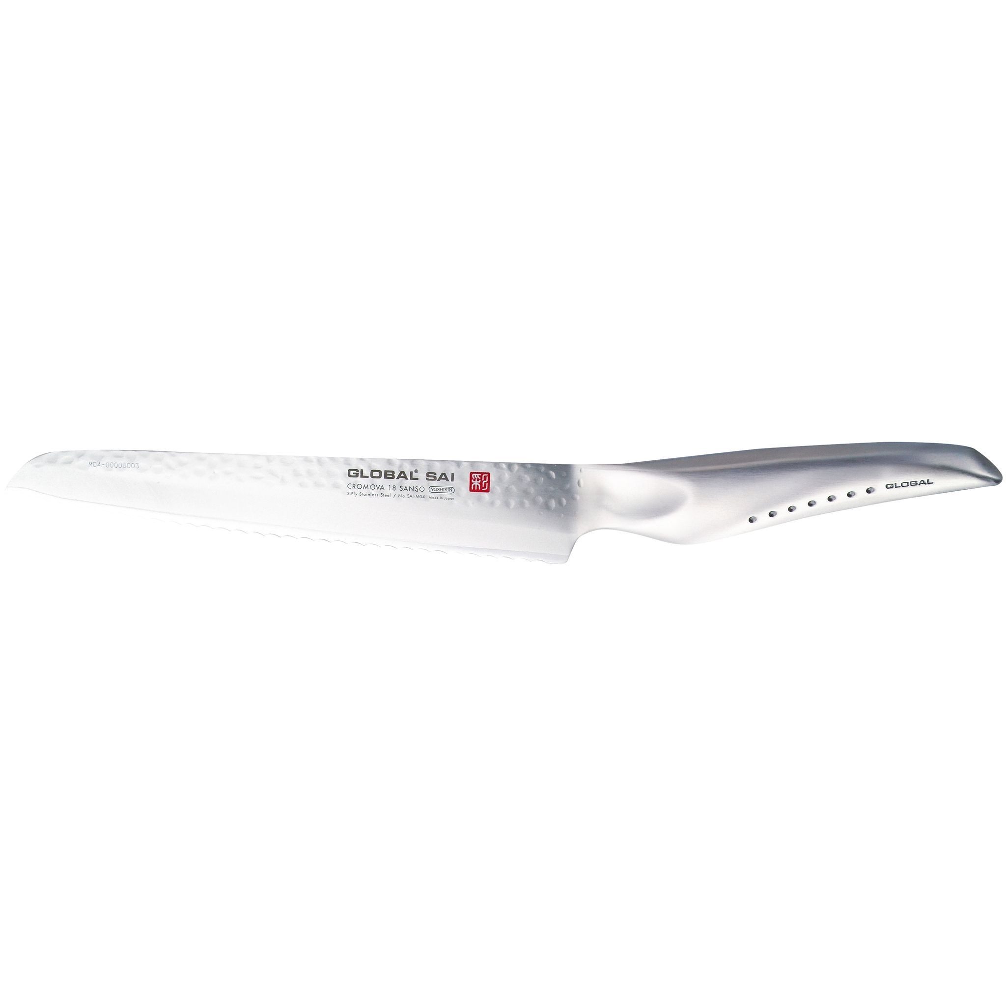 GLOBAL Ножи для хлеба SAI Brötchenmesser 17 cm SAI-M04
