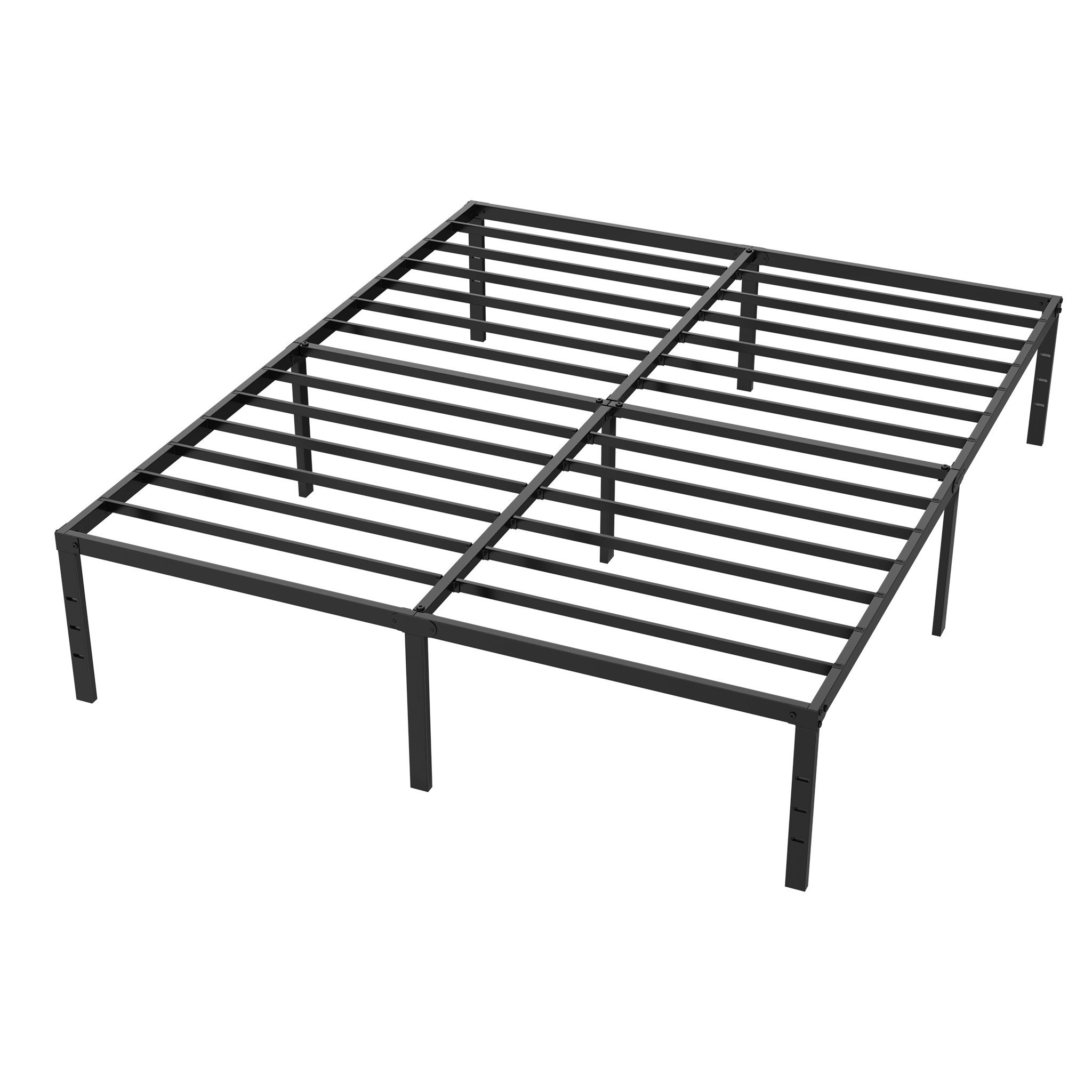 FIVMEN Bettgestell Metallbett aus Metall Gästebett Bettrahmen Jugendbett, Metallbett für Schlafzimmer Gästezimmer Doppelbett/Einzelbett