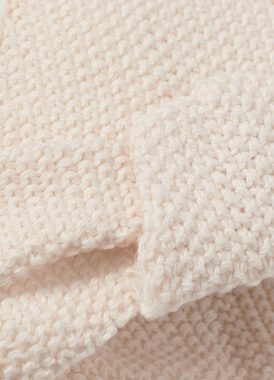 Nordic Coast Company Strickmütze Baby Turban für Neugeborene - 100% Baumwolle - Natur Weiß