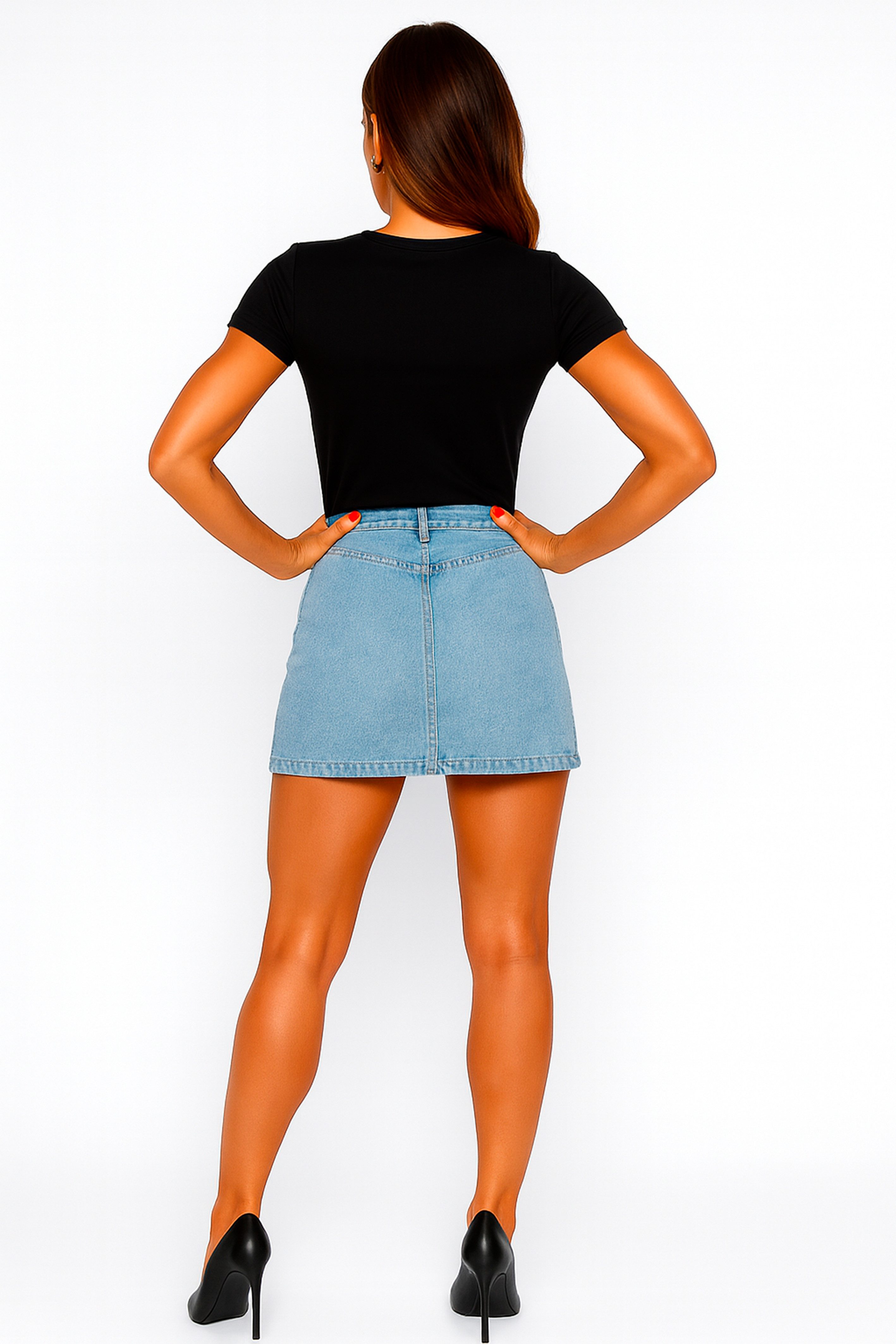 Banco T-Shirt Damen T-Shirt aus 100 % Baumwolle – Medium Fit, Rundhals und günstig online kaufen