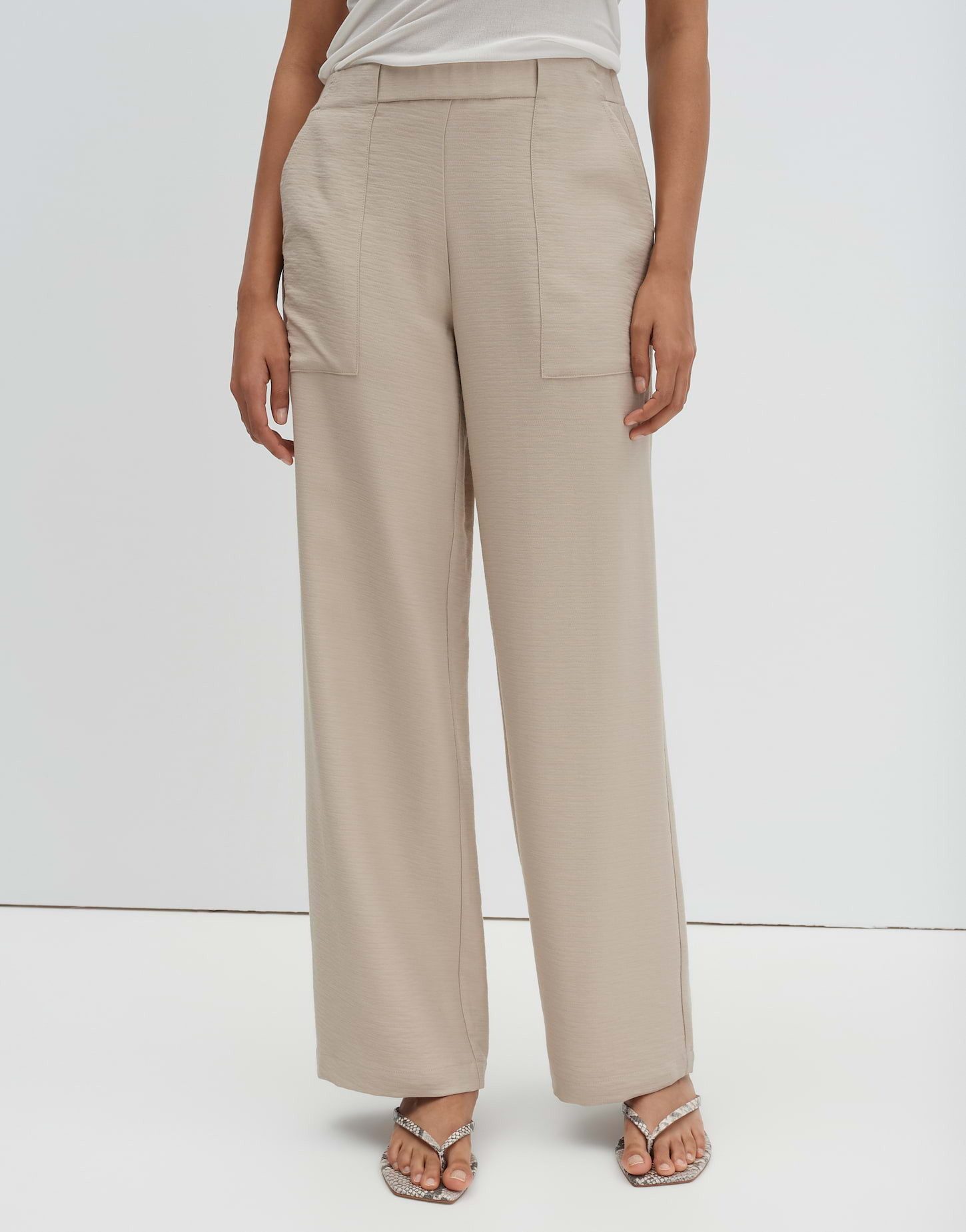 someday Stoffhose Cevil utility High Waist, elastischer Bund und Cargotasch günstig online kaufen