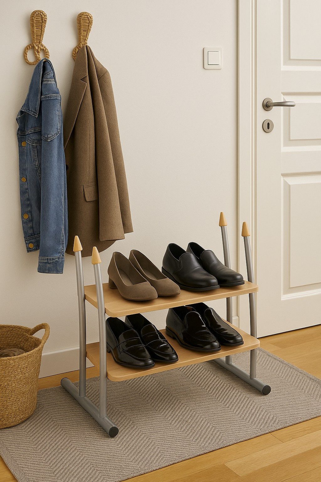 moebel-direkt-online Schuhregal 2Böden