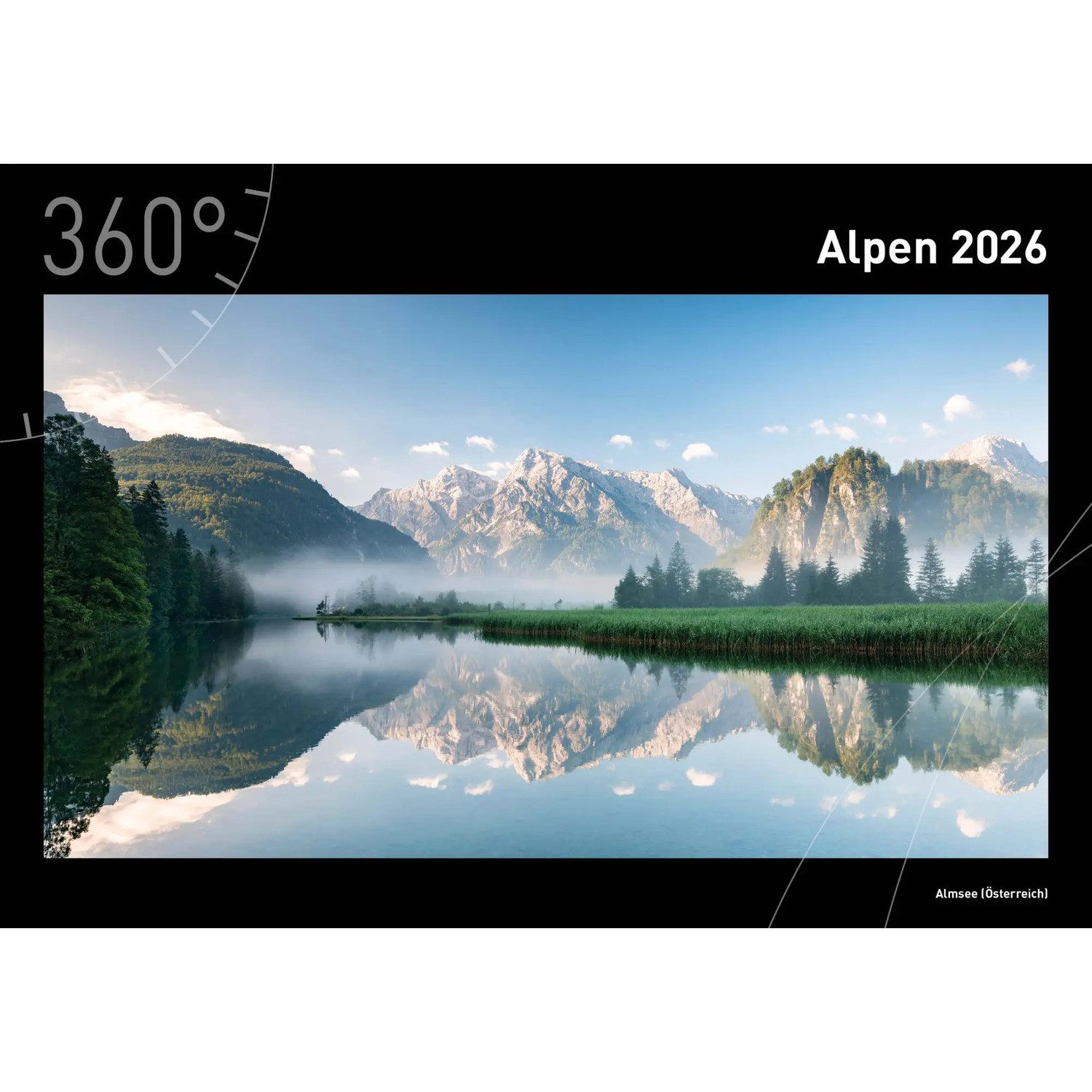 WALTER Wandkalender Alpen Premiumkalender 2026