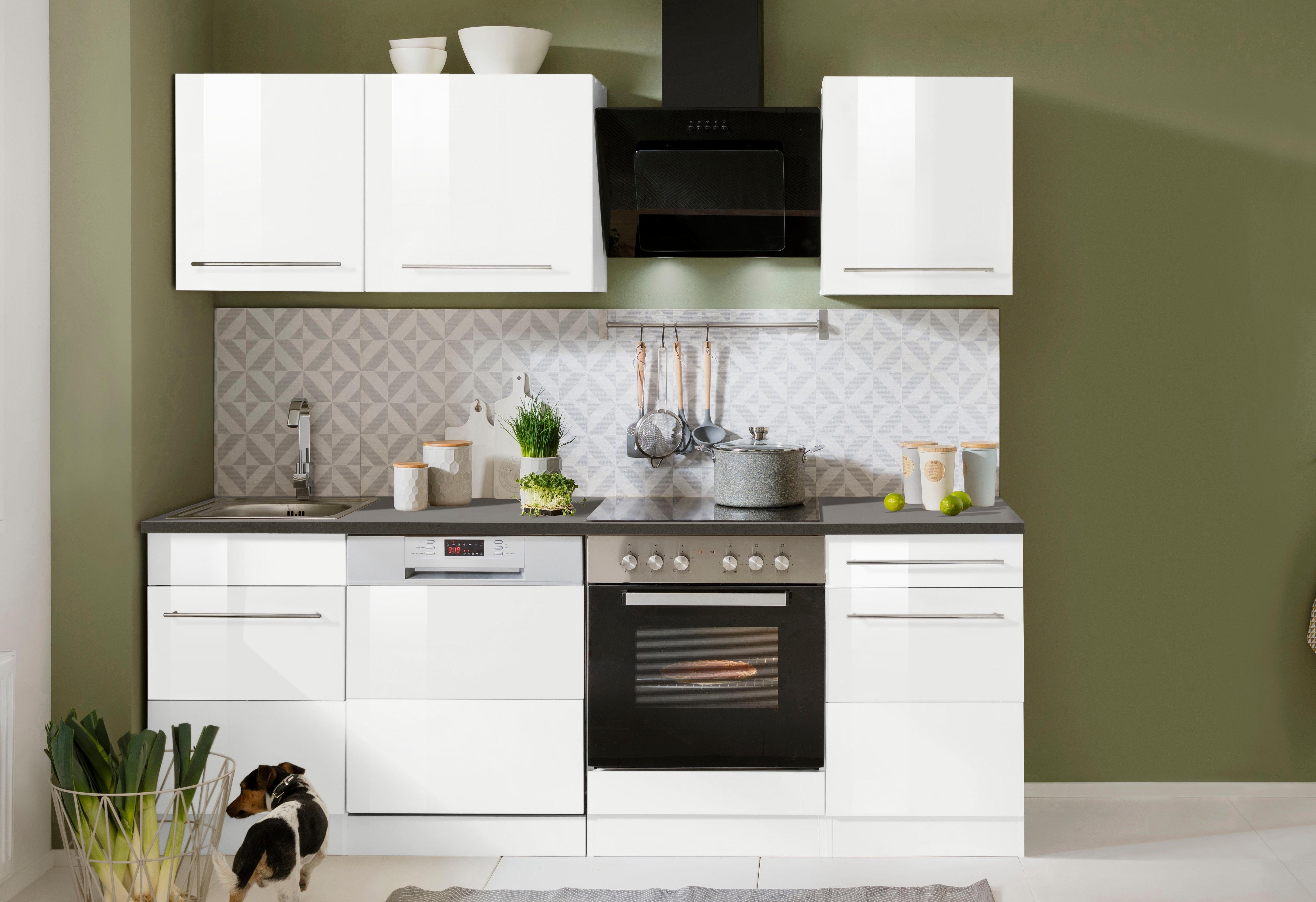 KOCHSTATION Küchenzeile KS-Trient, Breite 220 cm, günstig online kaufen
