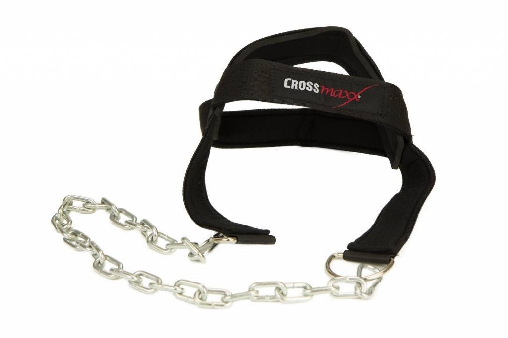 Lifemaxx Dip-Gürtel Lifemaxx Crossmaxx Head Harness Schwarz Nylon
