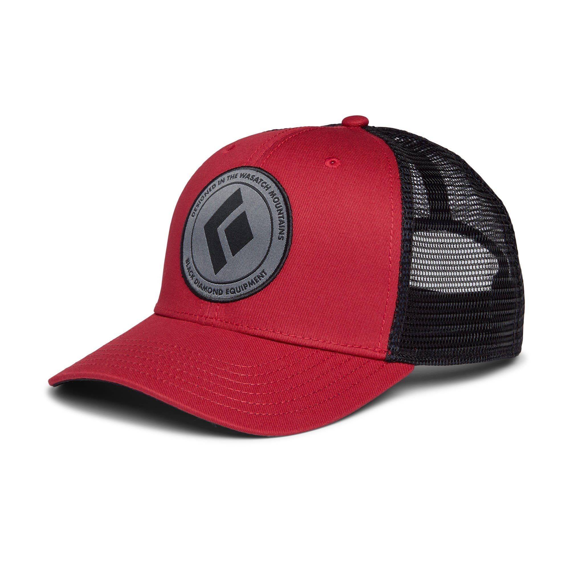 Black Diamond Beanie Black Diamond Bd Red M Rock Trucker Accessoires - Herren Black Hat