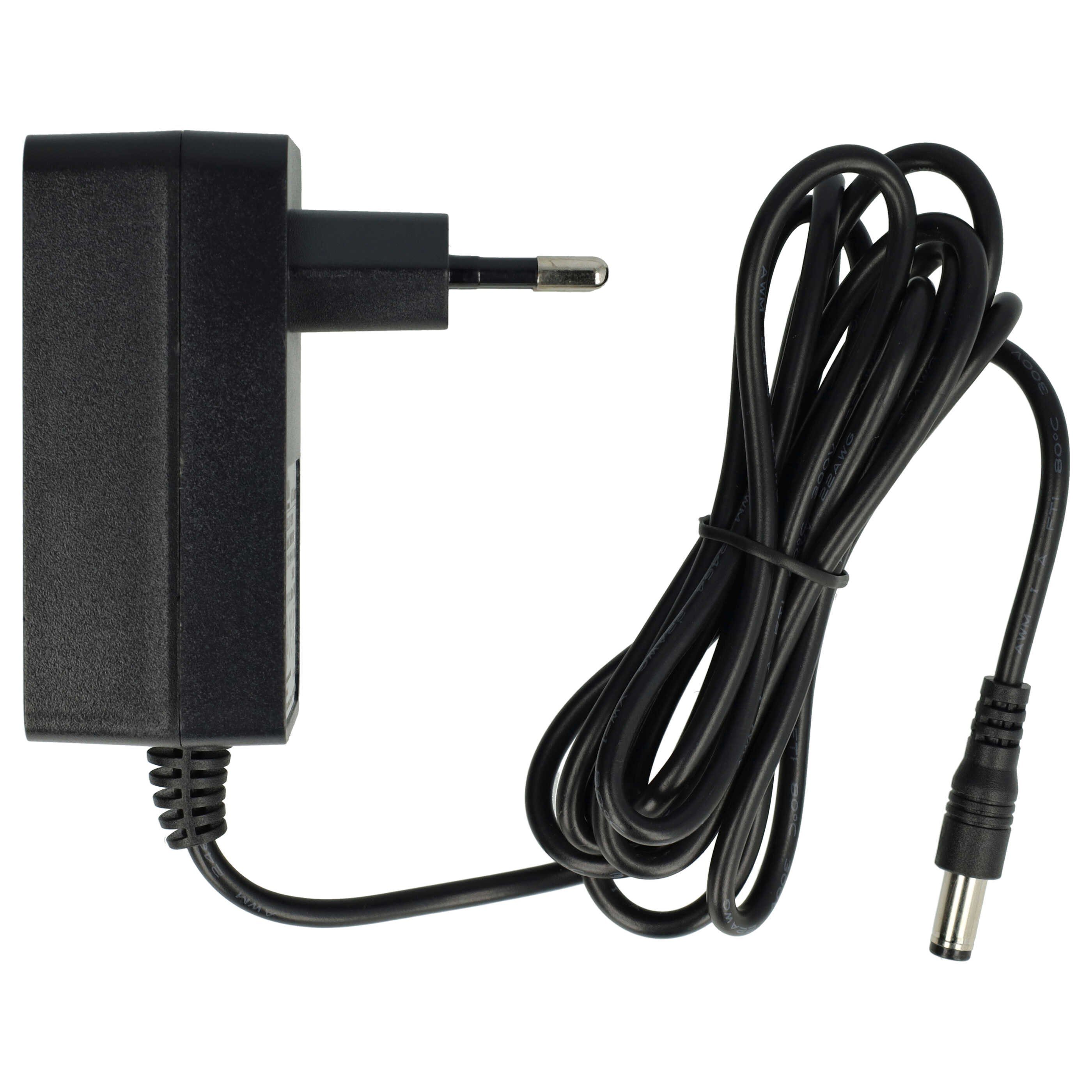 vhbw Ersatz für Thomann NT092A für Keyboard Netzteil (Ersatznetzteil für Ihr Keyboard, Netzgerät mit Euro-Stecker zum)